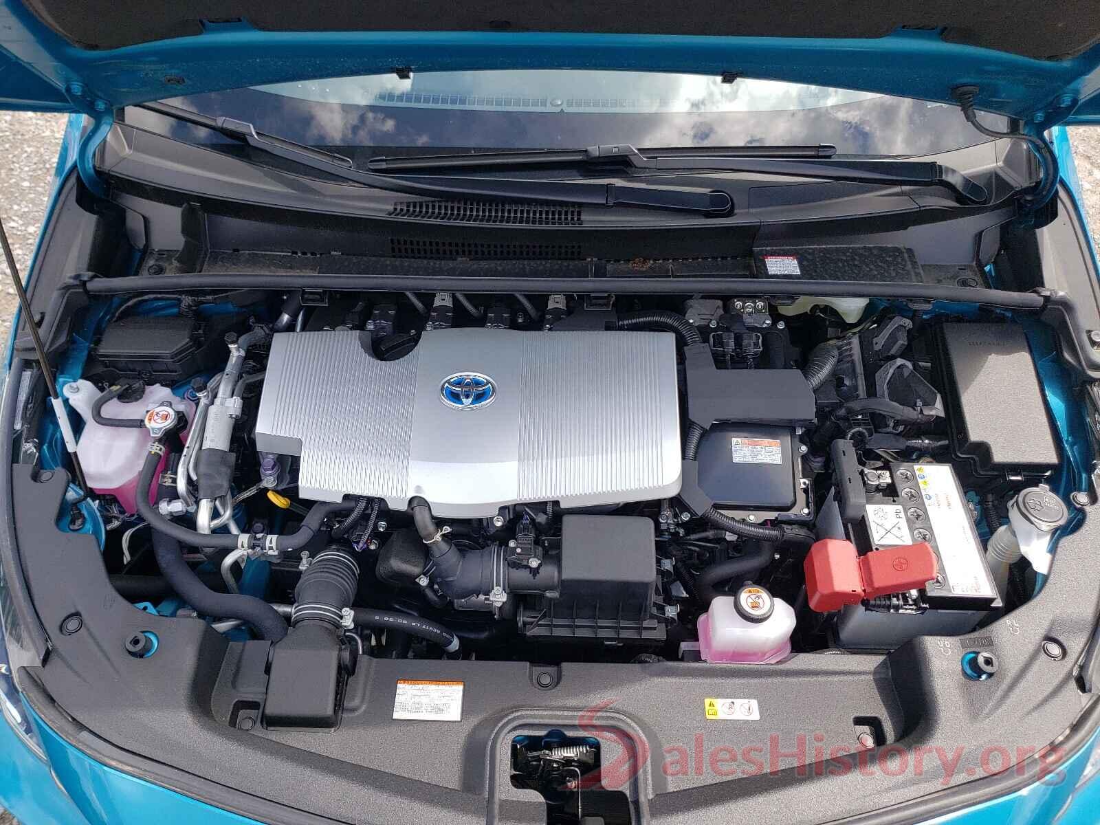 JTDKAMFP8M3174274 2021 TOYOTA PRIUS