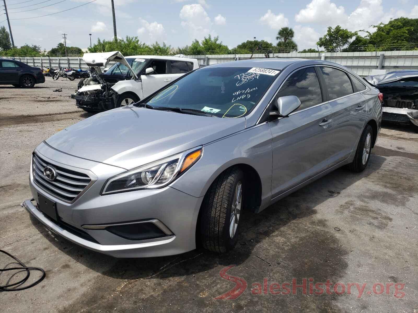 5NPE24AF2HH516854 2017 HYUNDAI SONATA