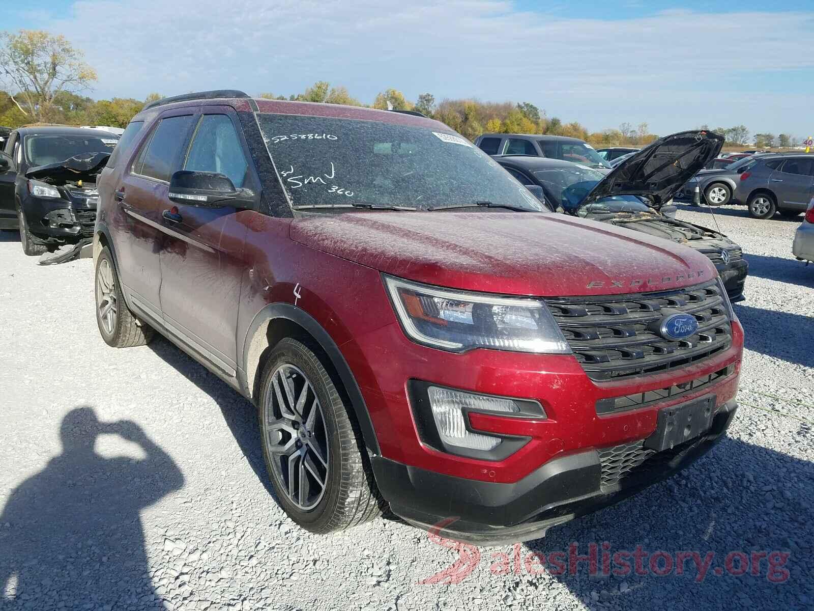 1FM5K8GT0HGC61884 2017 FORD EXPLORER