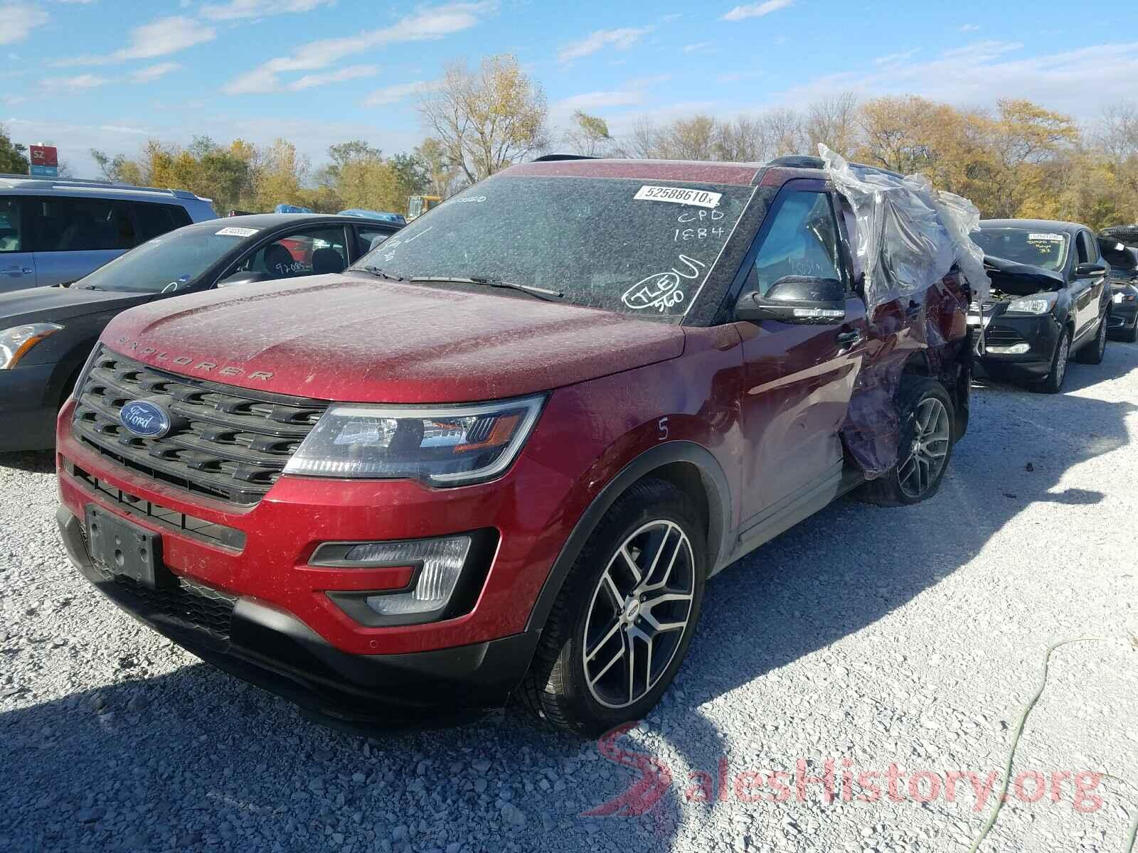 1FM5K8GT0HGC61884 2017 FORD EXPLORER