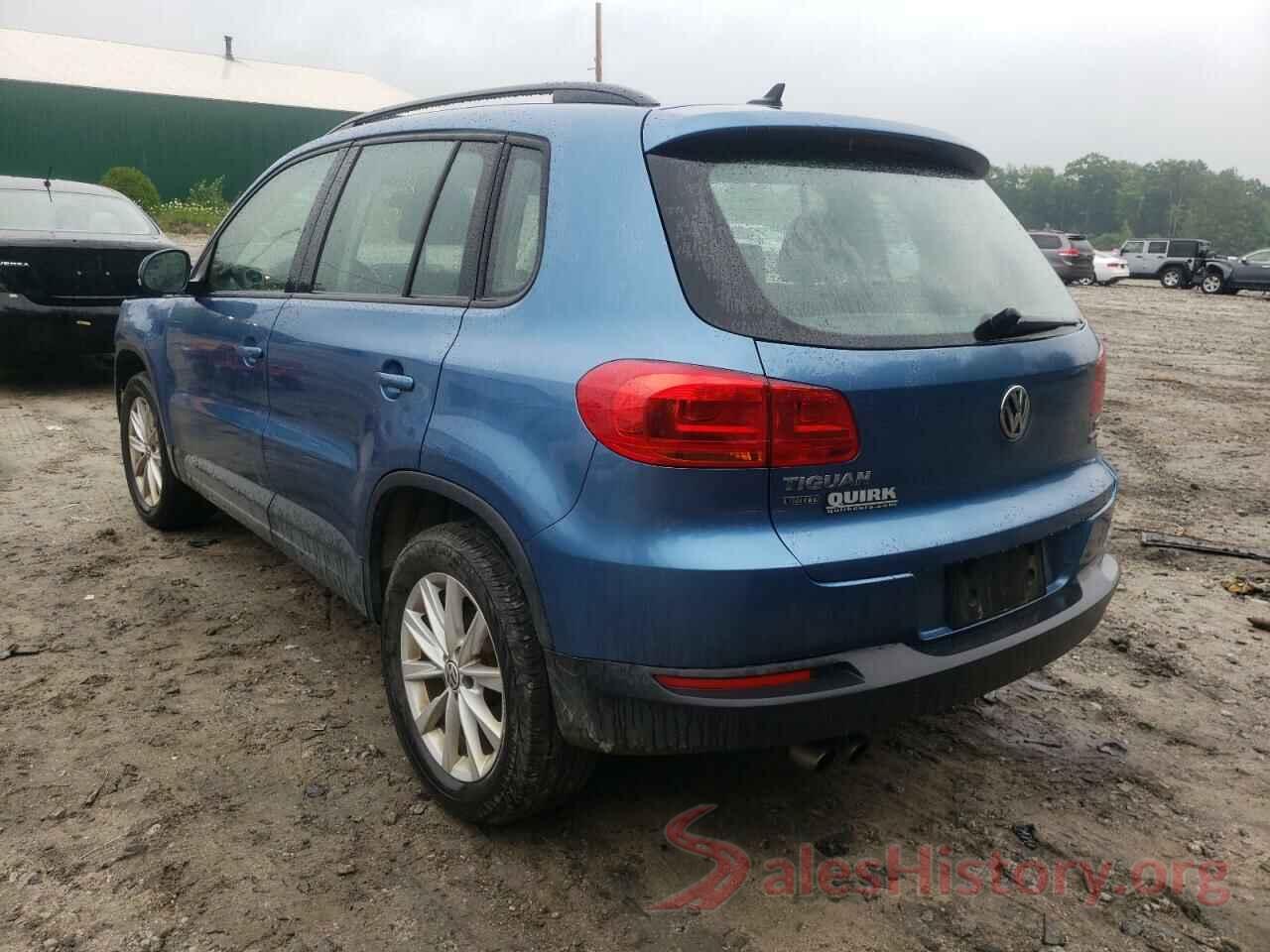 WVGBV7AX7HK050453 2017 VOLKSWAGEN TIGUAN