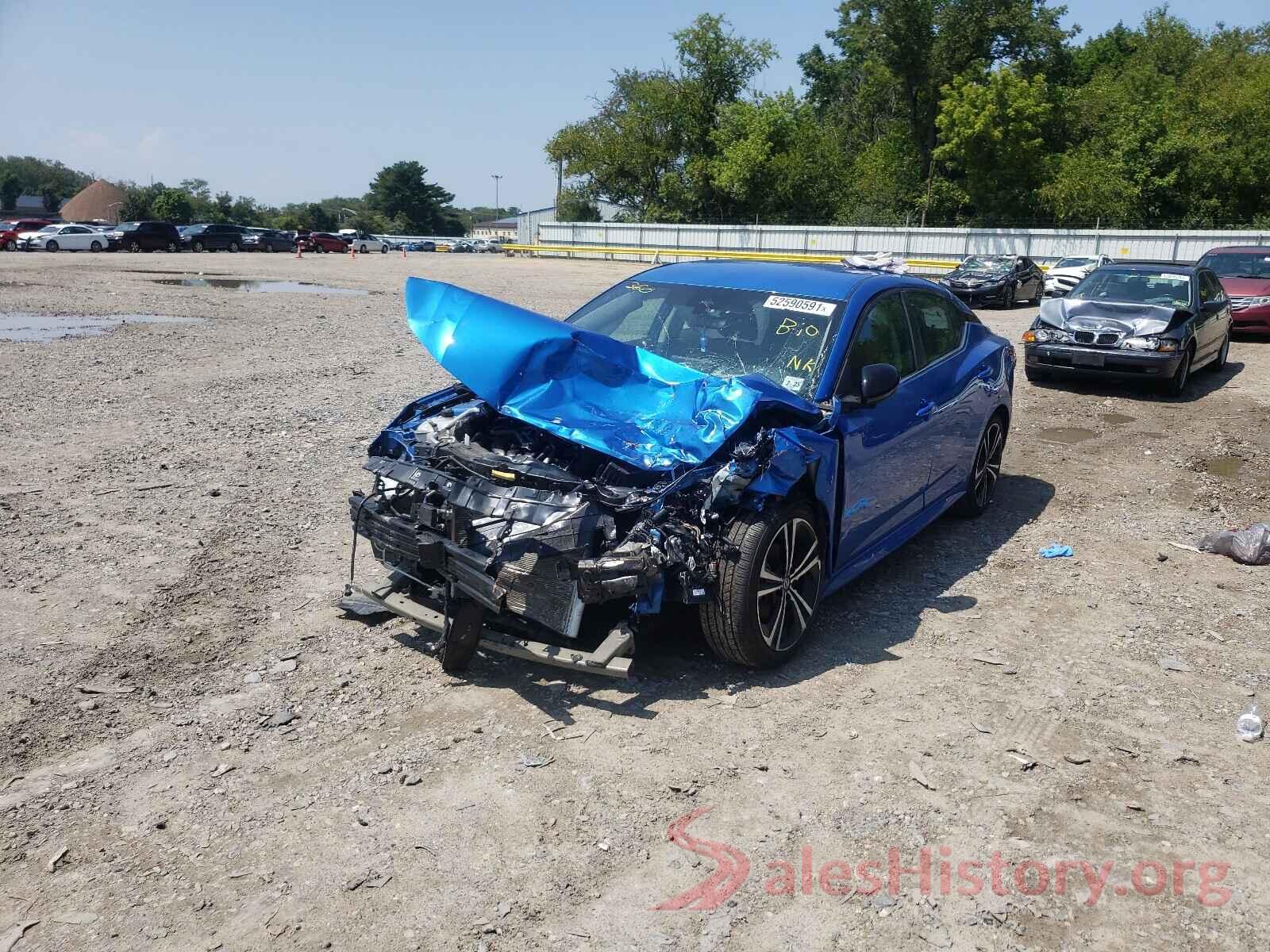 3N1AB8DV3LY207210 2020 NISSAN SENTRA