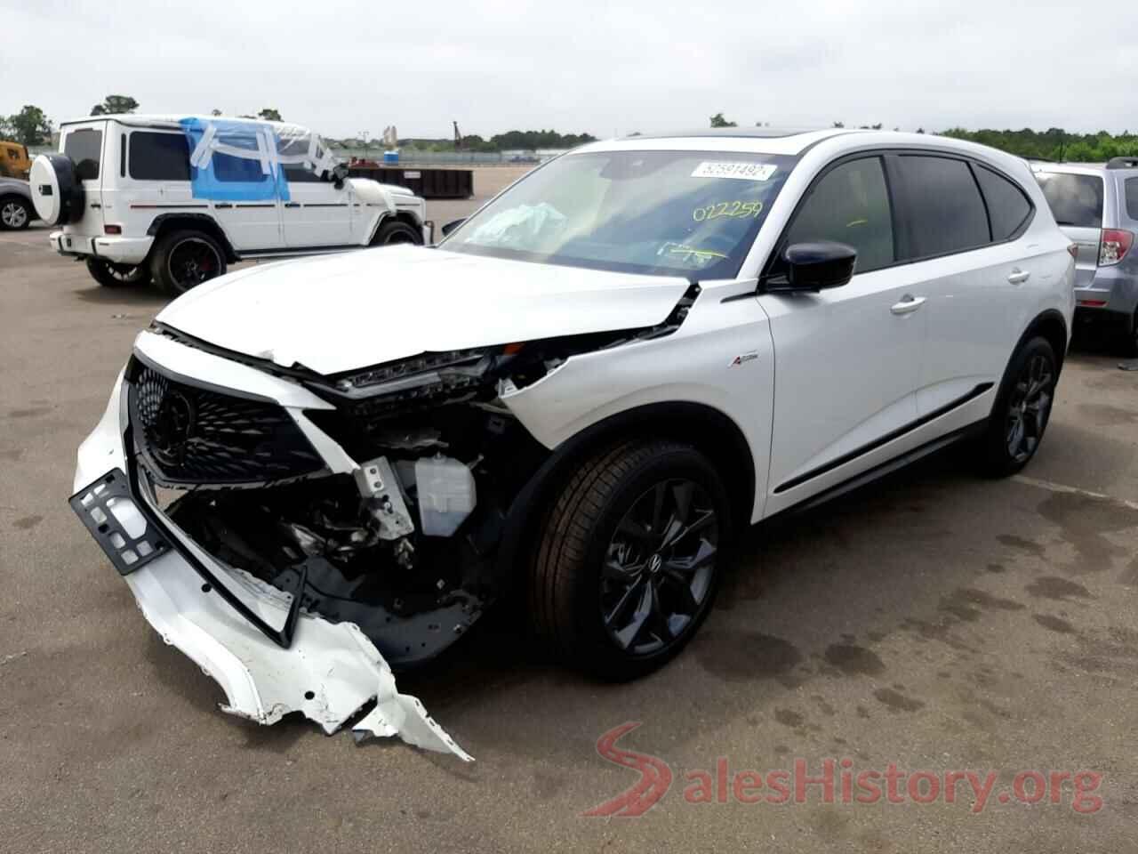 5J8YE1H09NL022259 2022 ACURA MDX