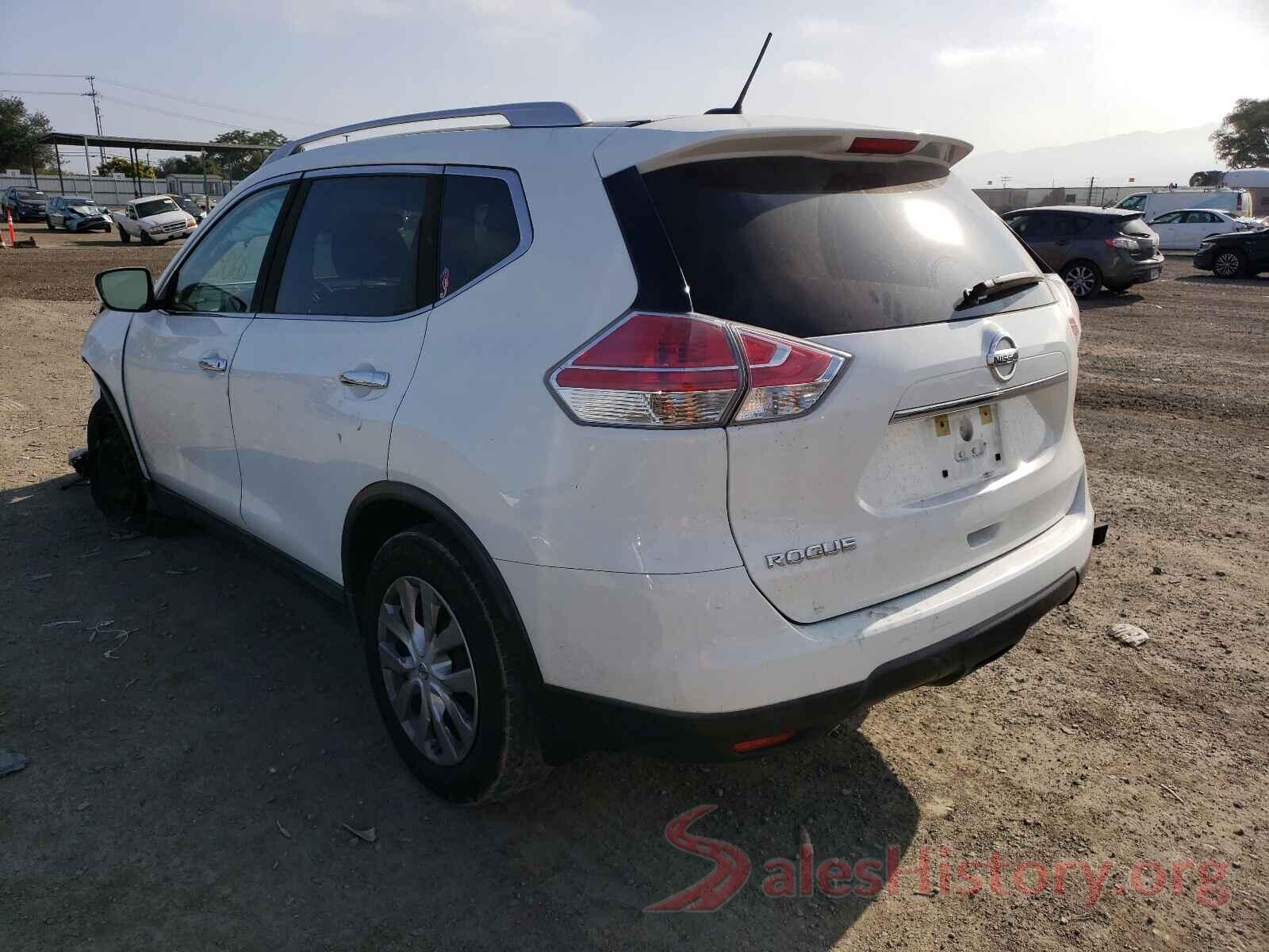 KNMAT2MT4GP642959 2016 NISSAN ROGUE