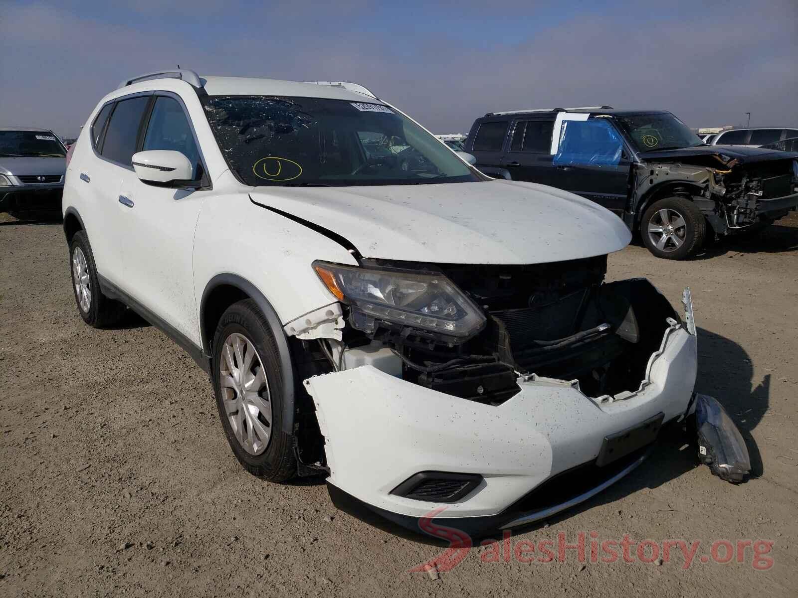 KNMAT2MT4GP642959 2016 NISSAN ROGUE