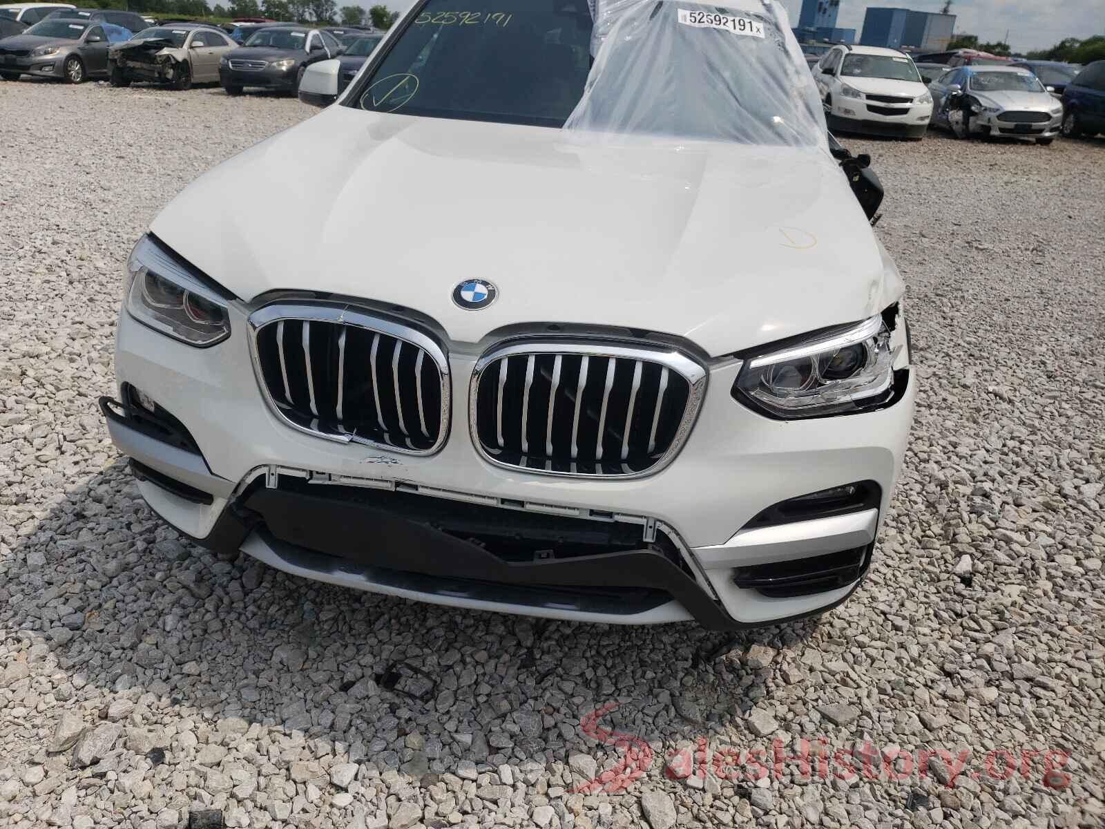 5UXTY5C04M9F48231 2021 BMW X3