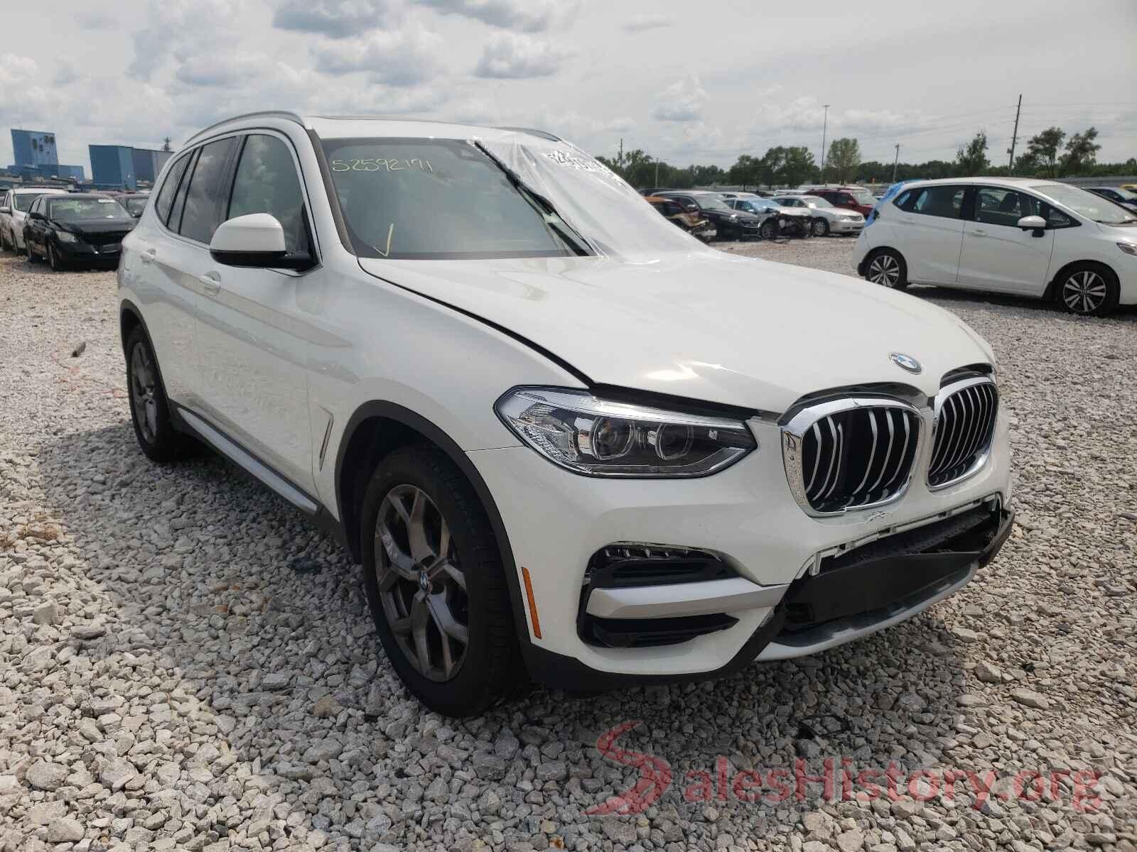 5UXTY5C04M9F48231 2021 BMW X3