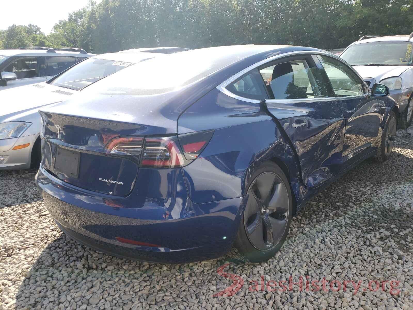 5YJ3E1EB7KF433155 2019 TESLA MODEL 3