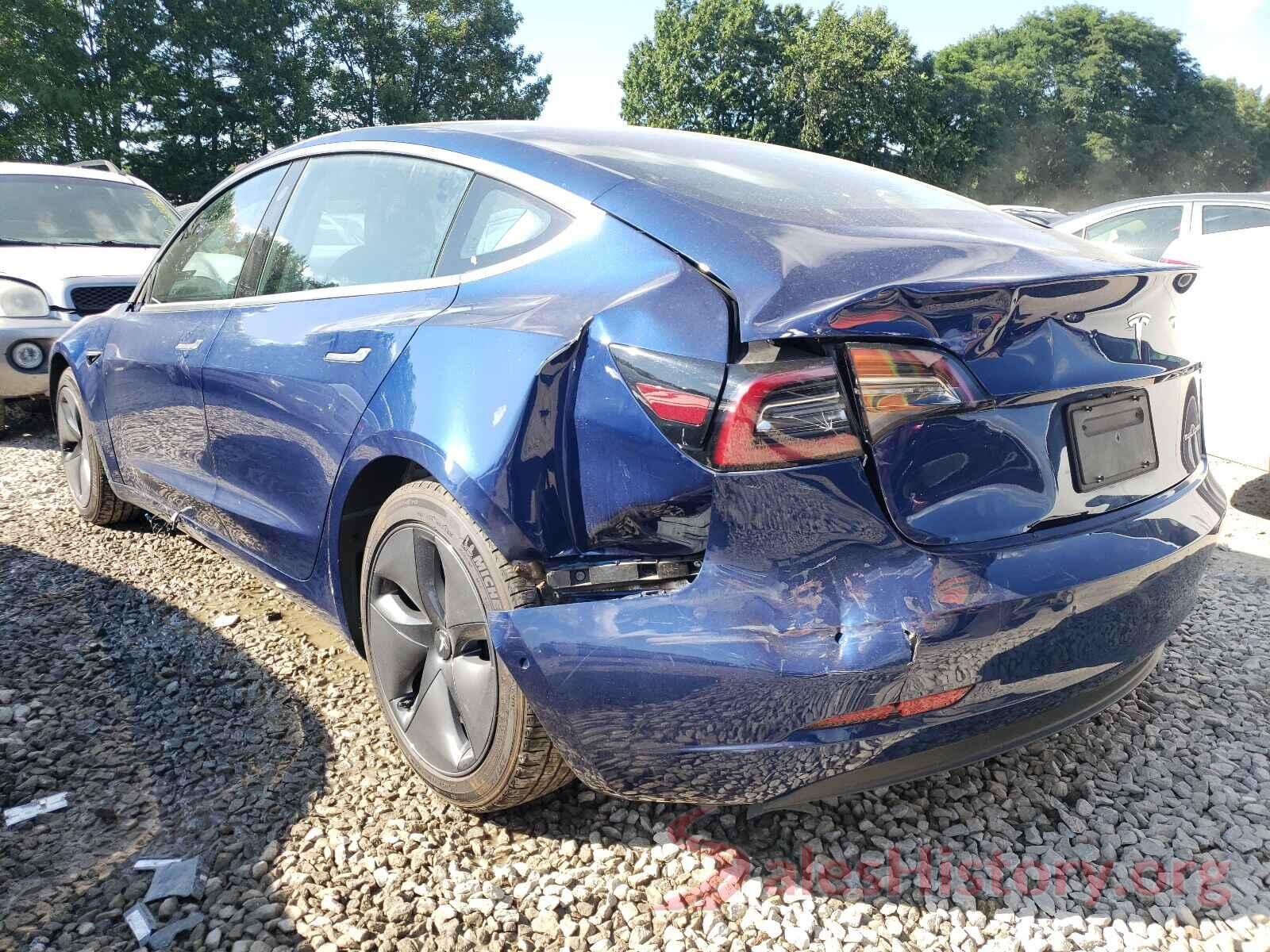 5YJ3E1EB7KF433155 2019 TESLA MODEL 3