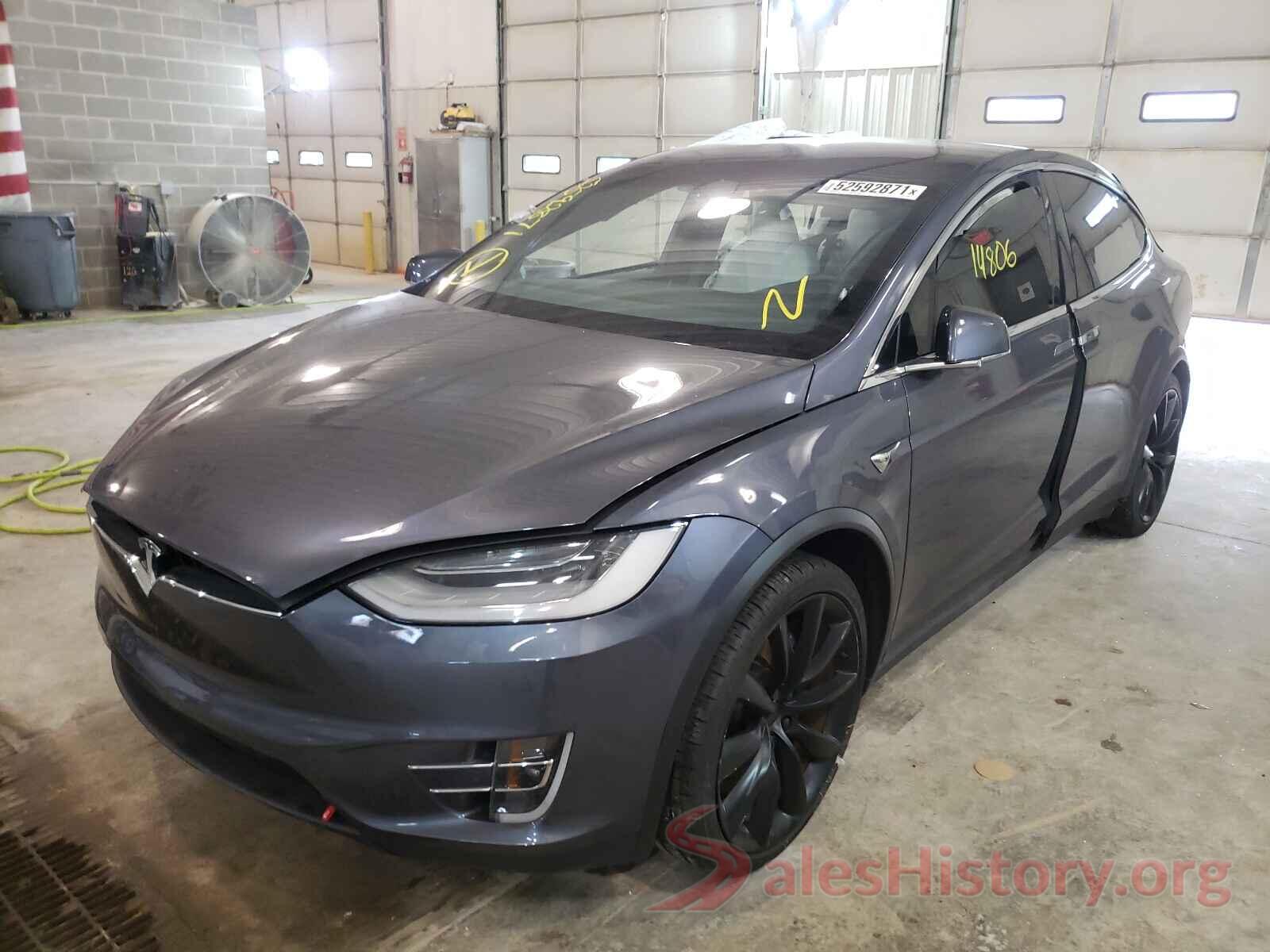 5YJXCDE25MF319537 2021 TESLA MODEL X