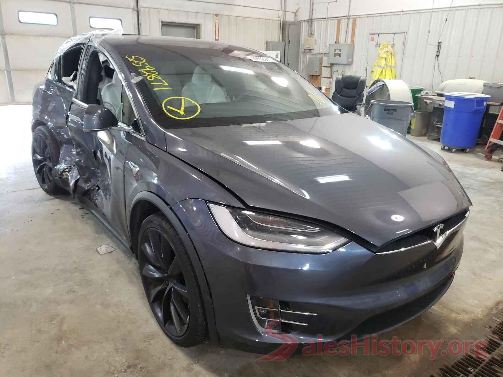 5YJXCDE25MF319537 2021 TESLA MODEL X