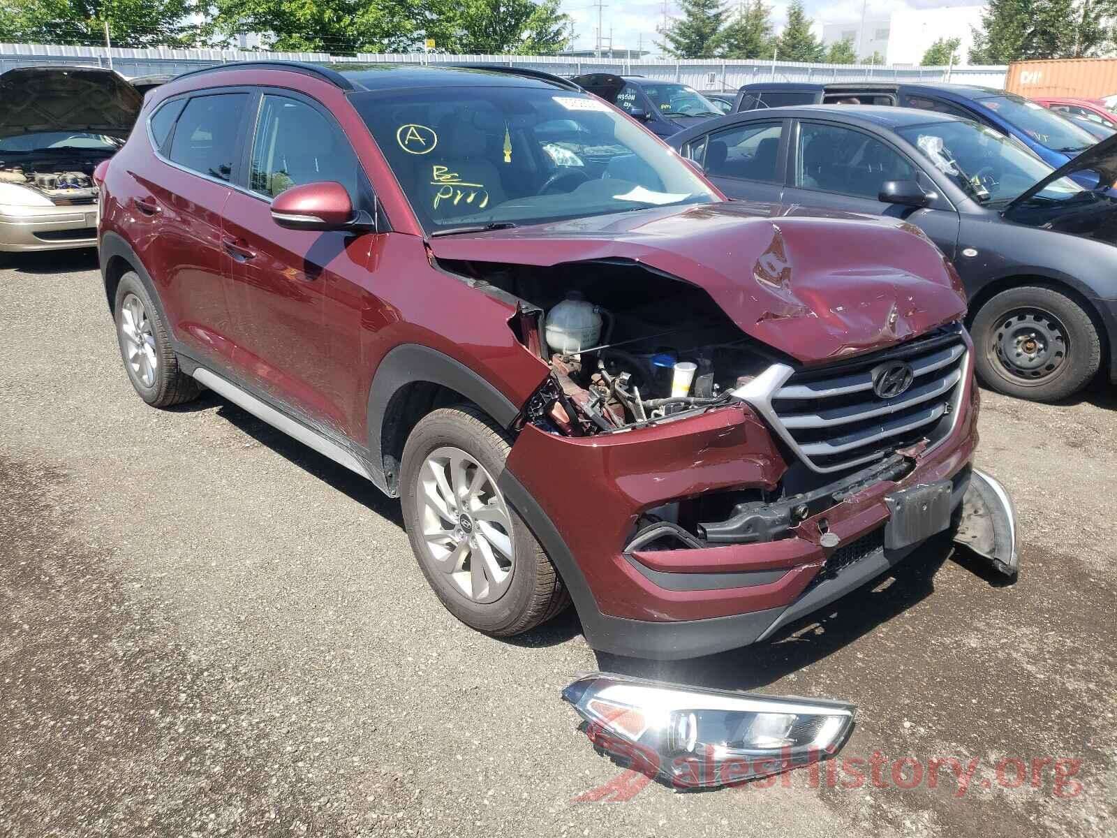 KM8J3CA42HU453535 2017 HYUNDAI TUCSON