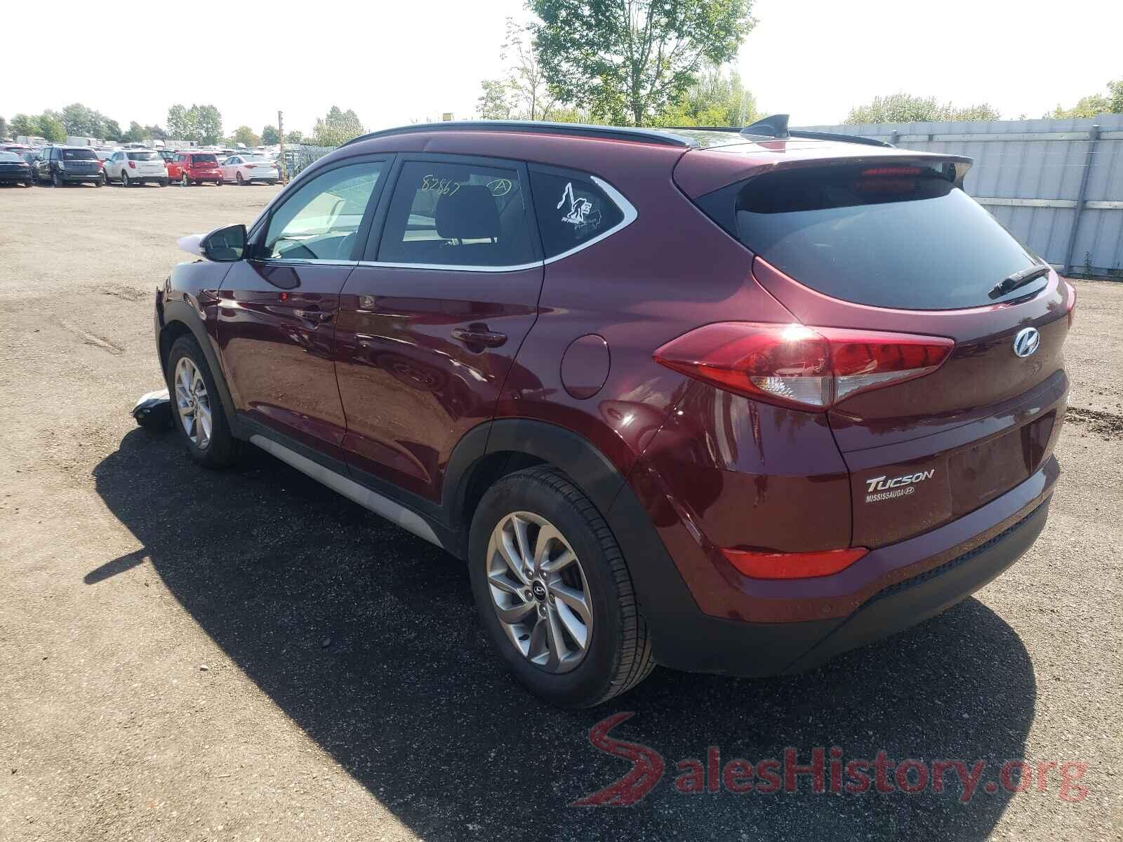 KM8J3CA42HU453535 2017 HYUNDAI TUCSON