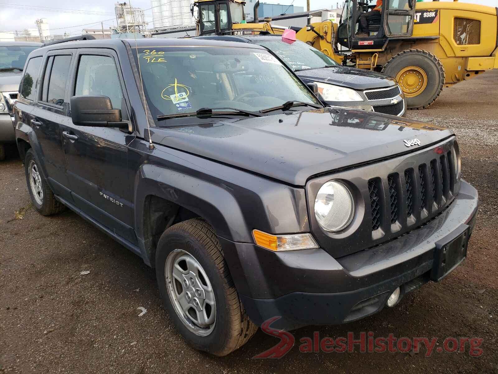 1C4NJPBA4GD648476 2016 JEEP PATRIOT