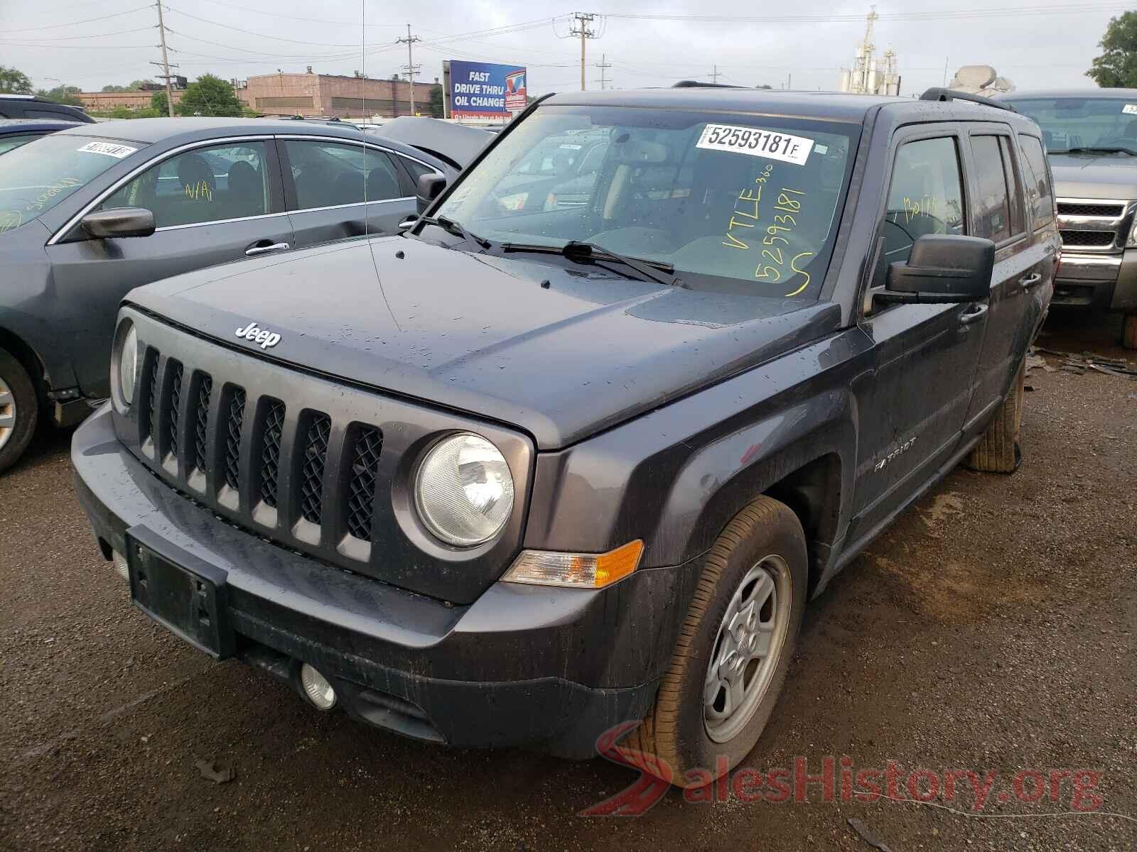 1C4NJPBA4GD648476 2016 JEEP PATRIOT