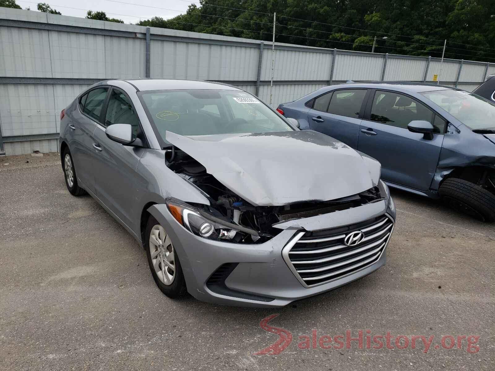 5NPD74LF8HH190200 2017 HYUNDAI ELANTRA