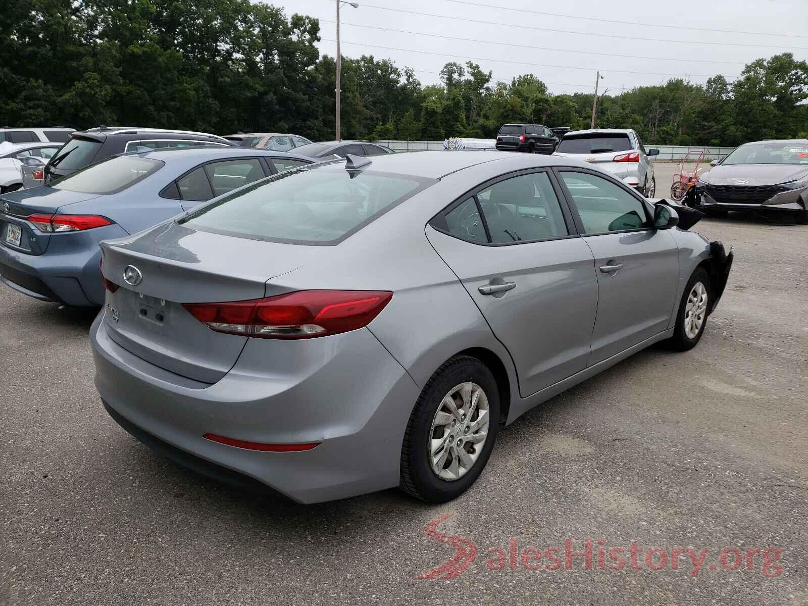 5NPD74LF8HH190200 2017 HYUNDAI ELANTRA