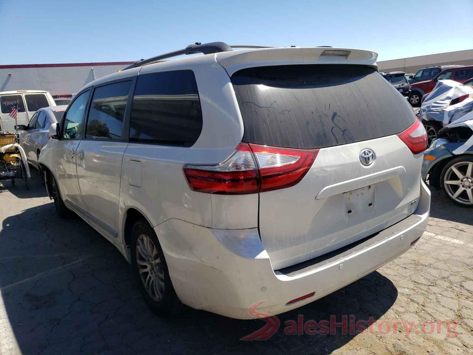 5TDYZ3DC9HS799140 2017 TOYOTA SIENNA