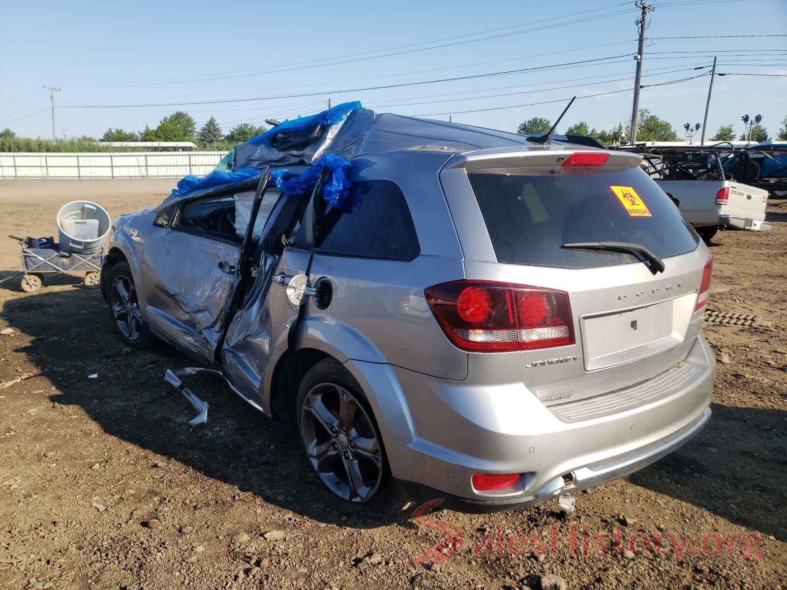 3C4PDCGB0HT612502 2017 DODGE JOURNEY