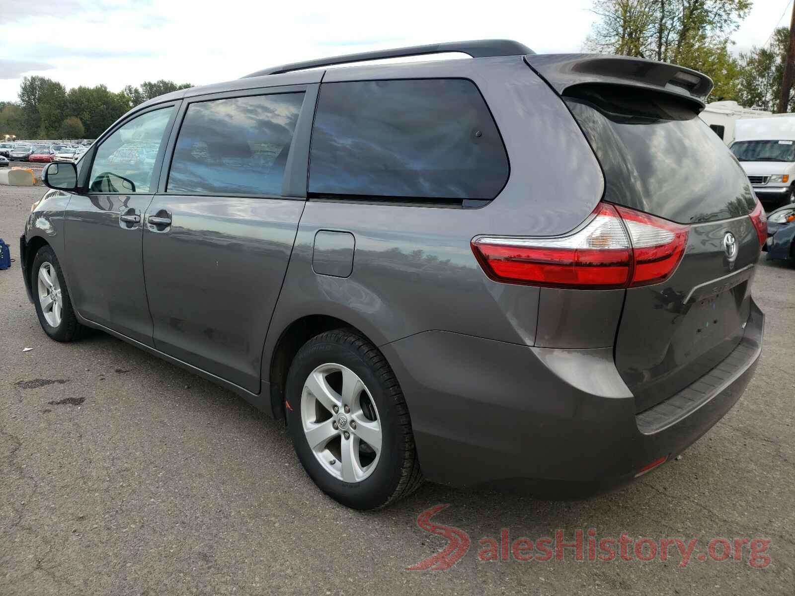 5TDKZ3DC2HS898016 2017 TOYOTA SIENNA