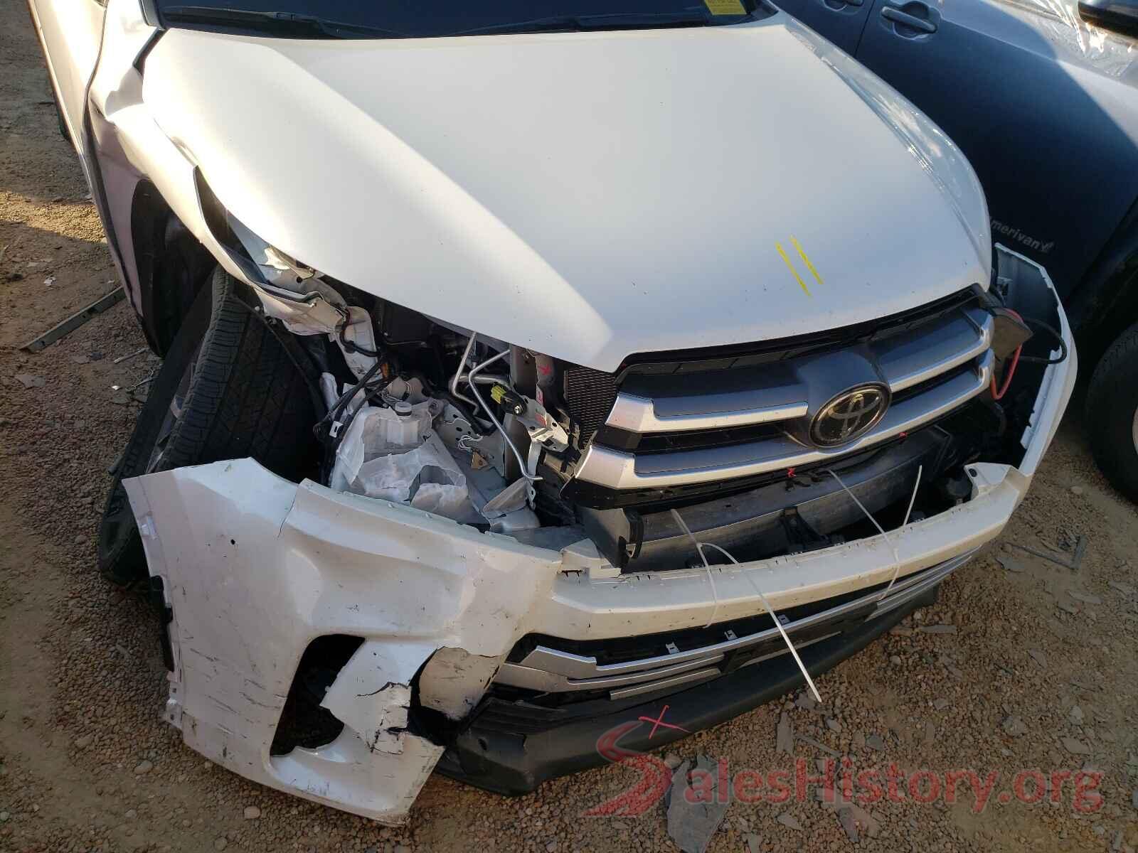 5TDJZRFH4KS618532 2019 TOYOTA HIGHLANDER