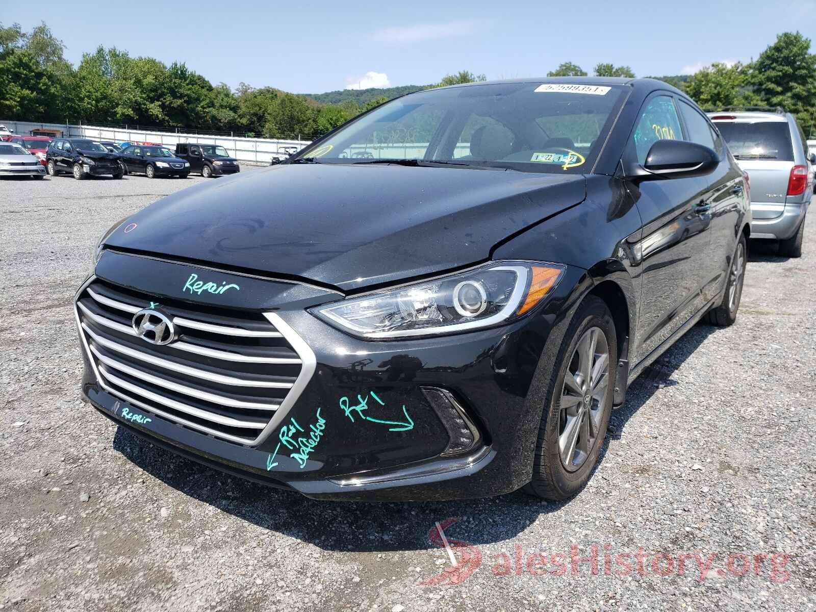 5NPD84LF0JH358009 2018 HYUNDAI ELANTRA