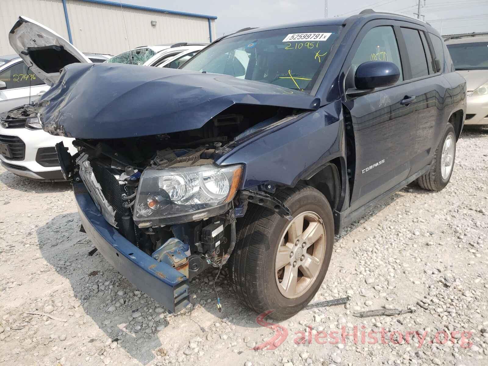 1C4NJCEA2HD210951 2017 JEEP COMPASS