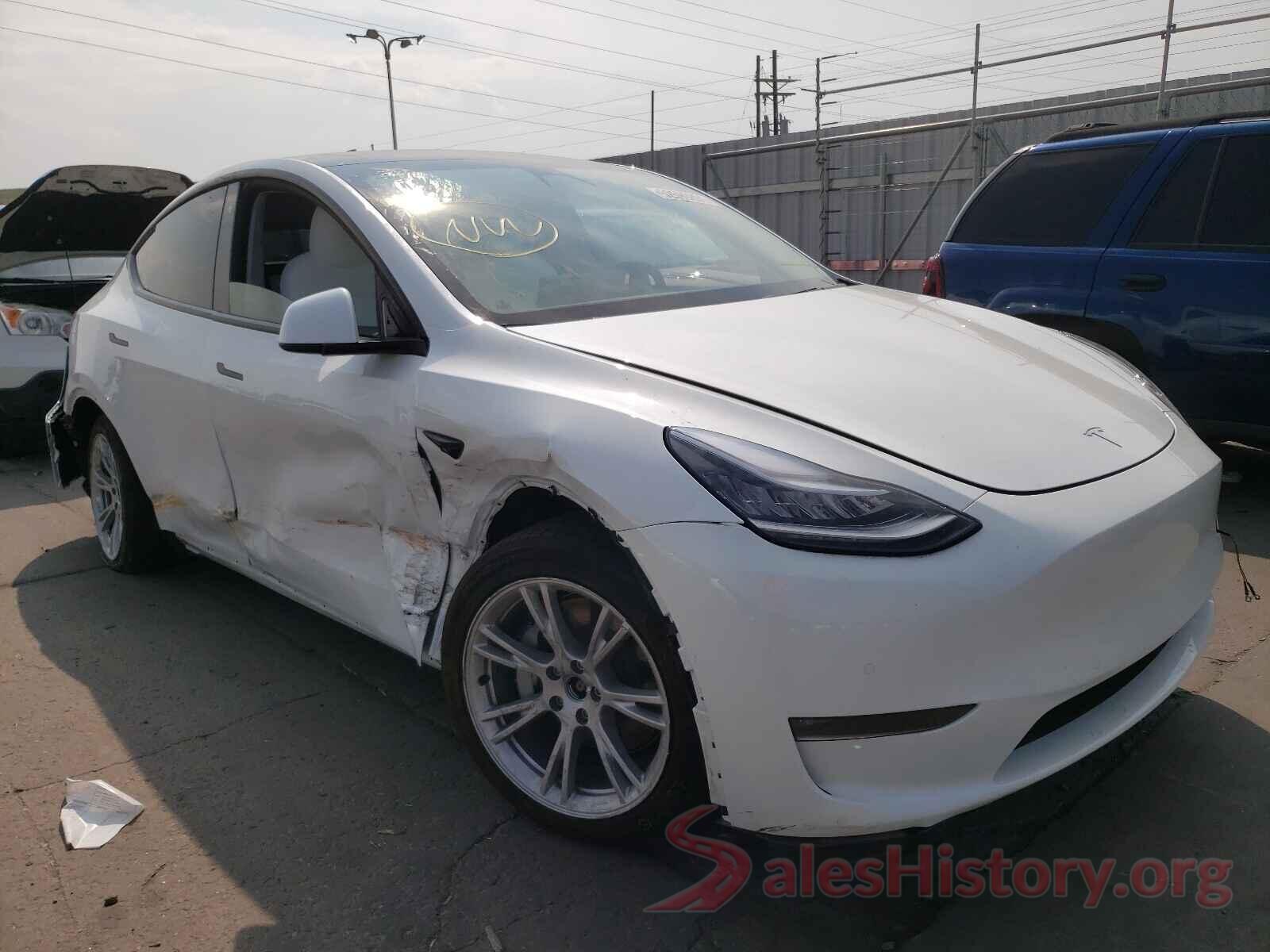 5YJYGDEE4LF053428 2020 TESLA MODEL Y