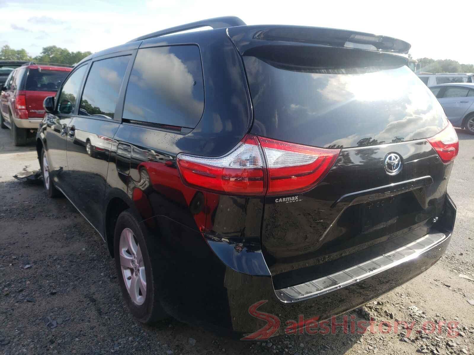 5TDKZ3DC1HS876508 2017 TOYOTA SIENNA