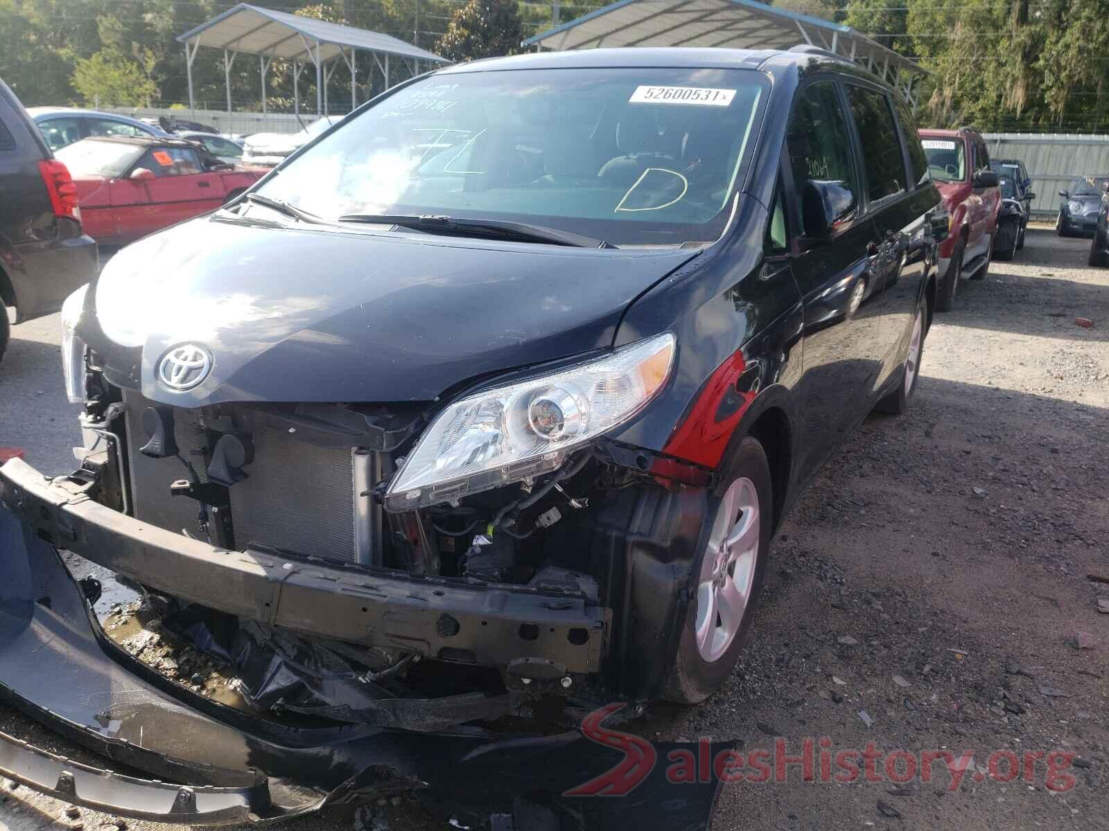 5TDKZ3DC1HS876508 2017 TOYOTA SIENNA