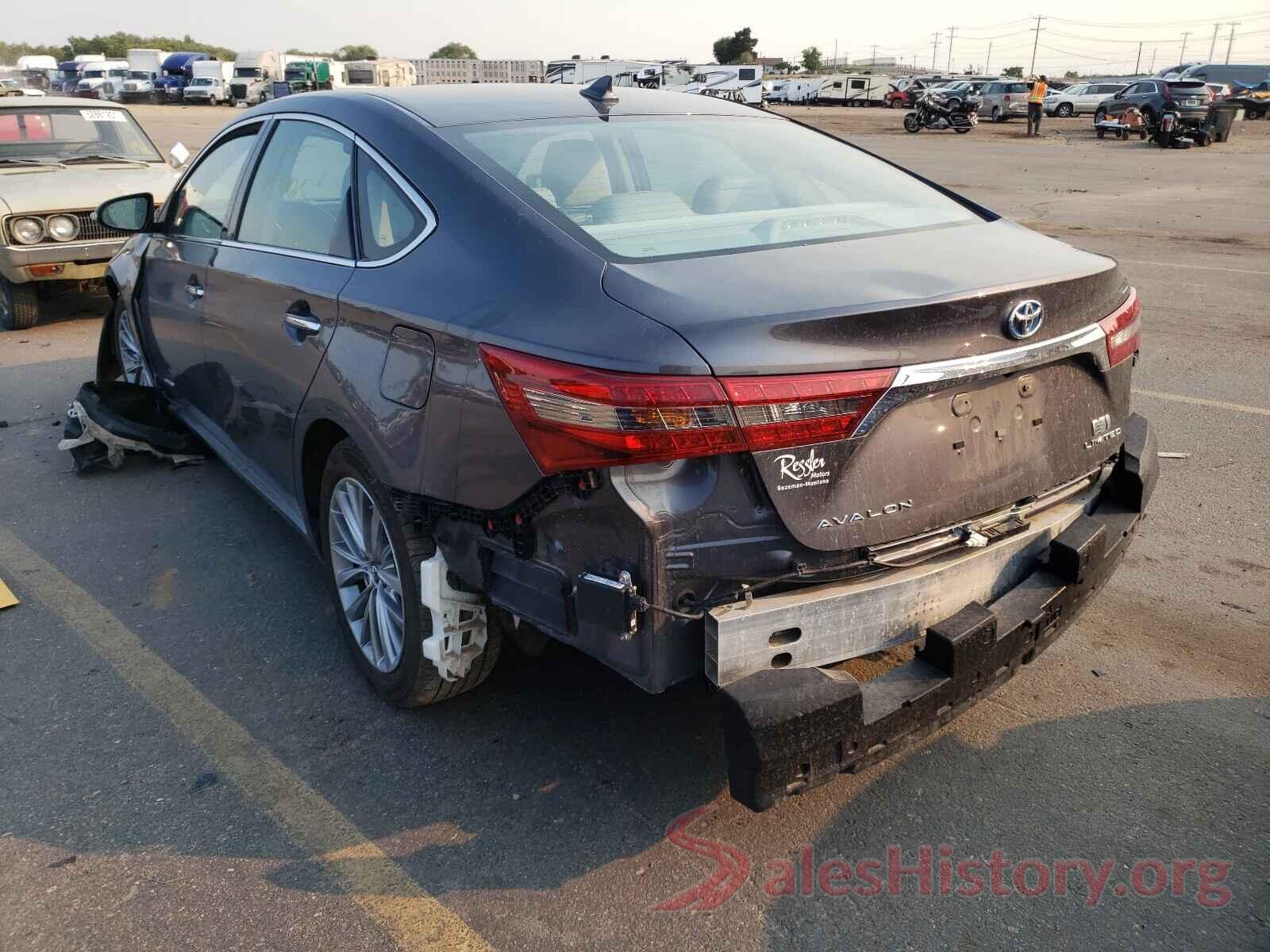 4T1BD1EB5GU049951 2016 TOYOTA AVALON