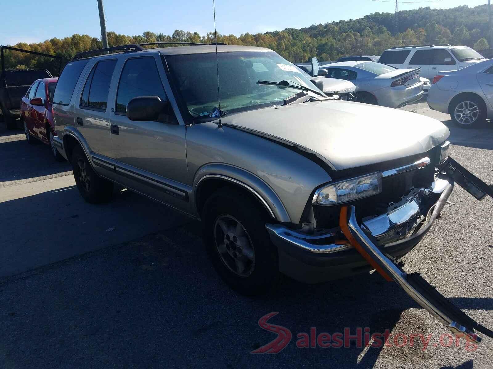 1GNDT13W3W2273436 1998 CHEVROLET BLAZER