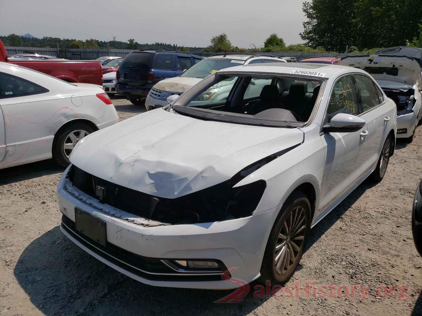 1VWBT7A36GC041093 2016 VOLKSWAGEN PASSAT