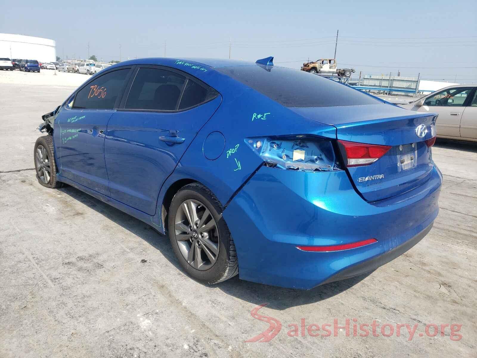 5NPD84LF6JH288743 2018 HYUNDAI ELANTRA