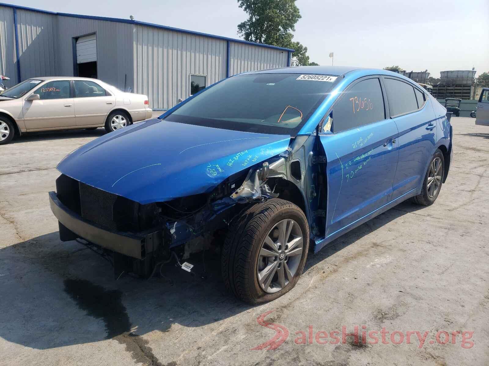 5NPD84LF6JH288743 2018 HYUNDAI ELANTRA