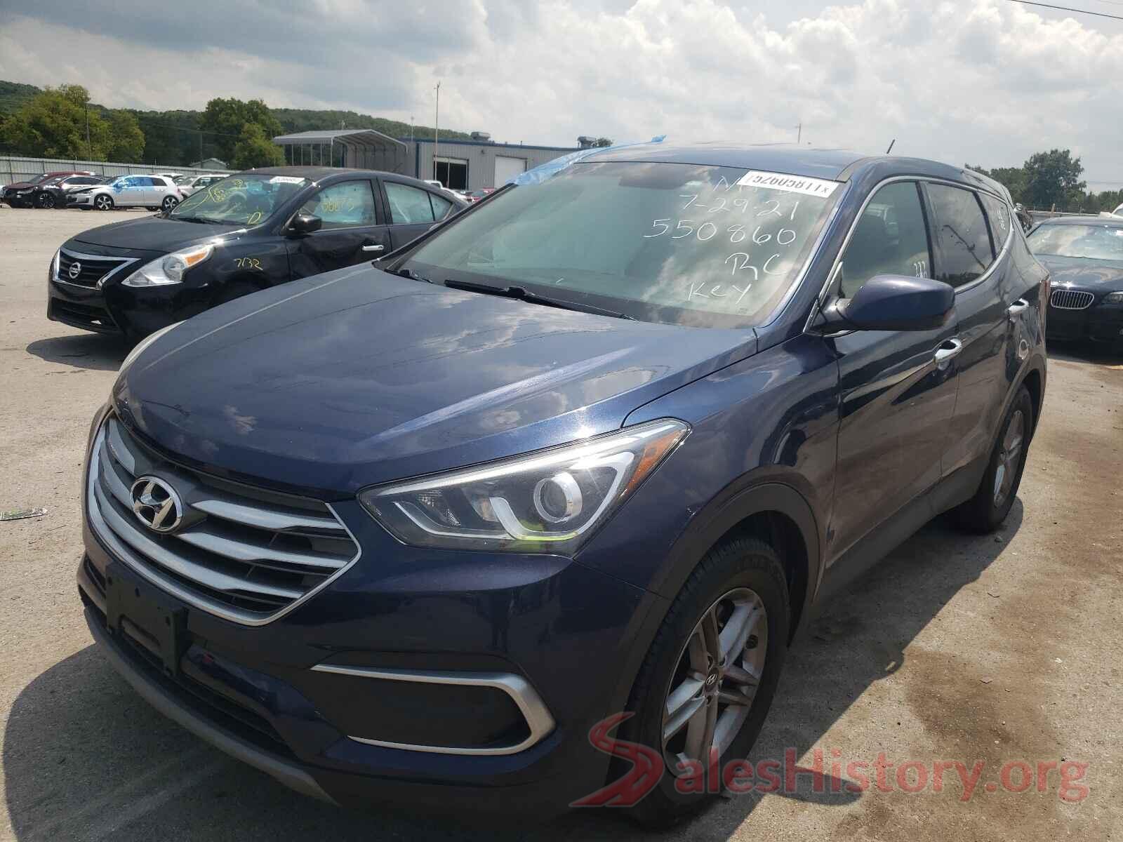 5XYZT3LB2JG550860 2018 HYUNDAI SANTA FE