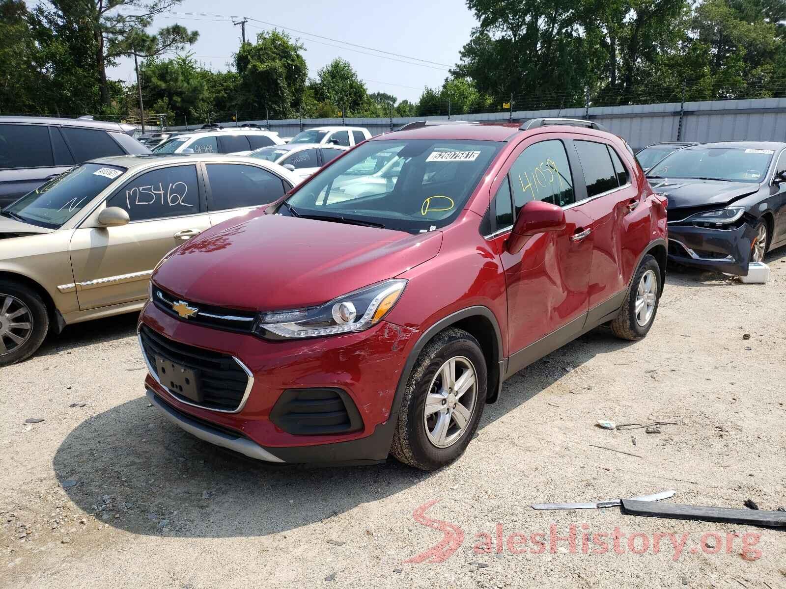 3GNCJLSBXJL341640 2018 CHEVROLET TRAX