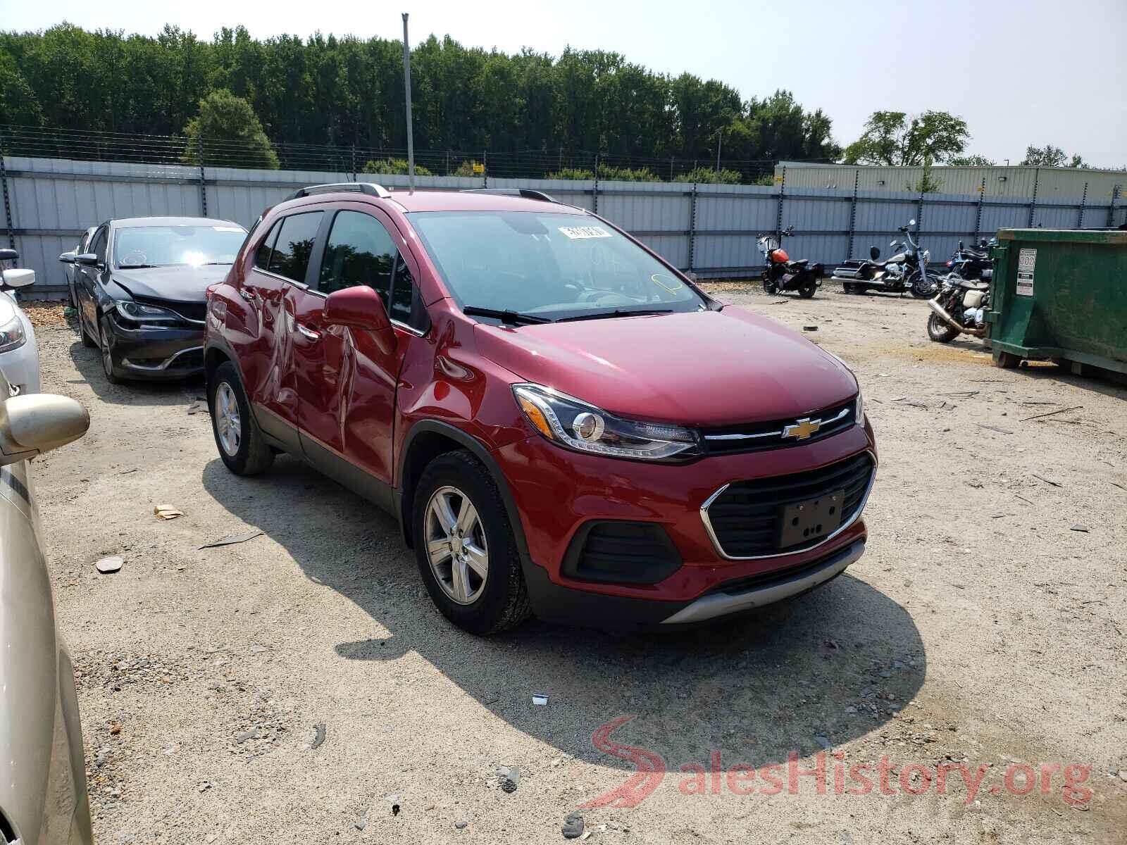 3GNCJLSBXJL341640 2018 CHEVROLET TRAX