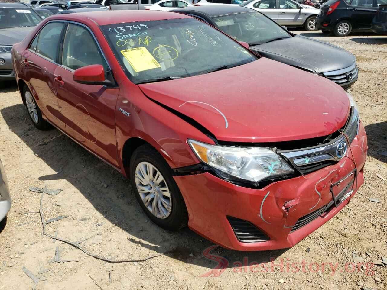 4T1BD1FK2EU130711 2014 TOYOTA CAMRY