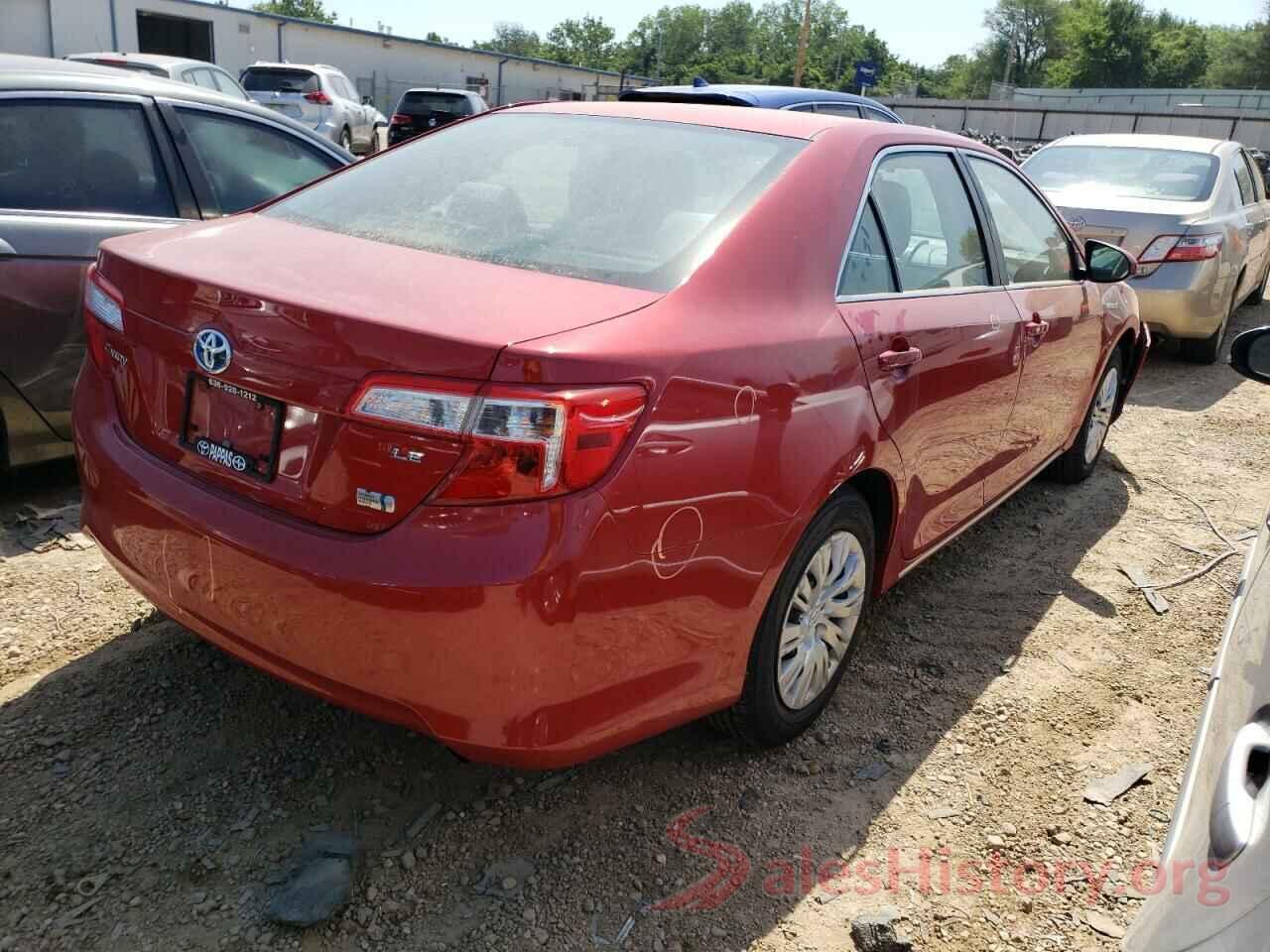 4T1BD1FK2EU130711 2014 TOYOTA CAMRY