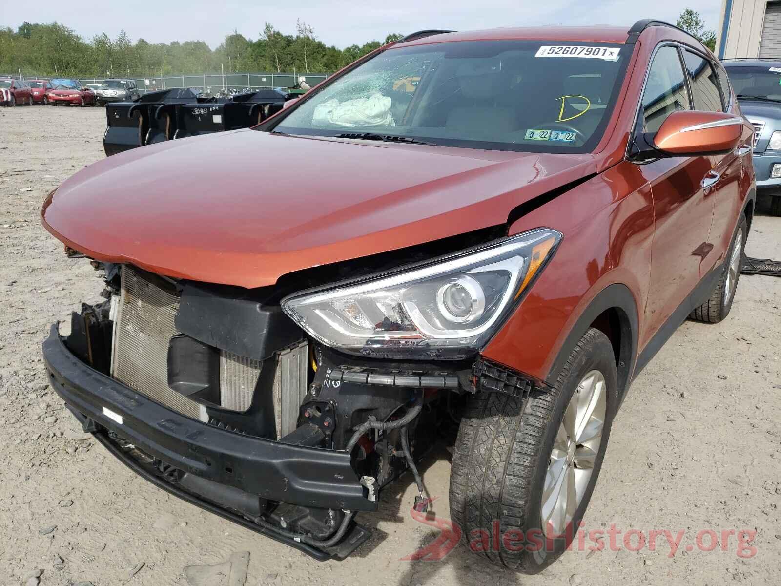 5XYZUDLA6HG399655 2017 HYUNDAI SANTA FE