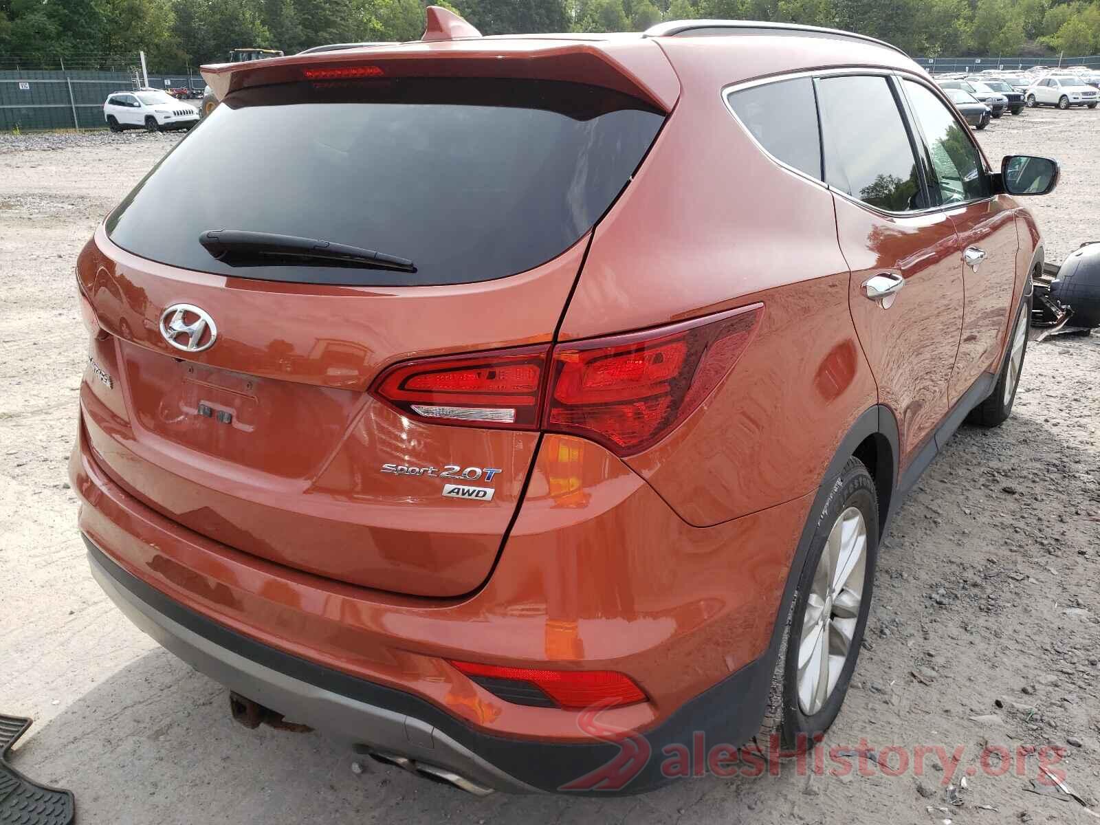 5XYZUDLA6HG399655 2017 HYUNDAI SANTA FE