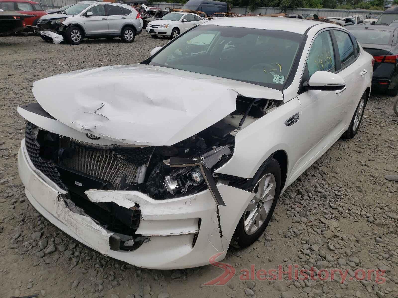 KNAGT4L33G5088779 2016 KIA OPTIMA