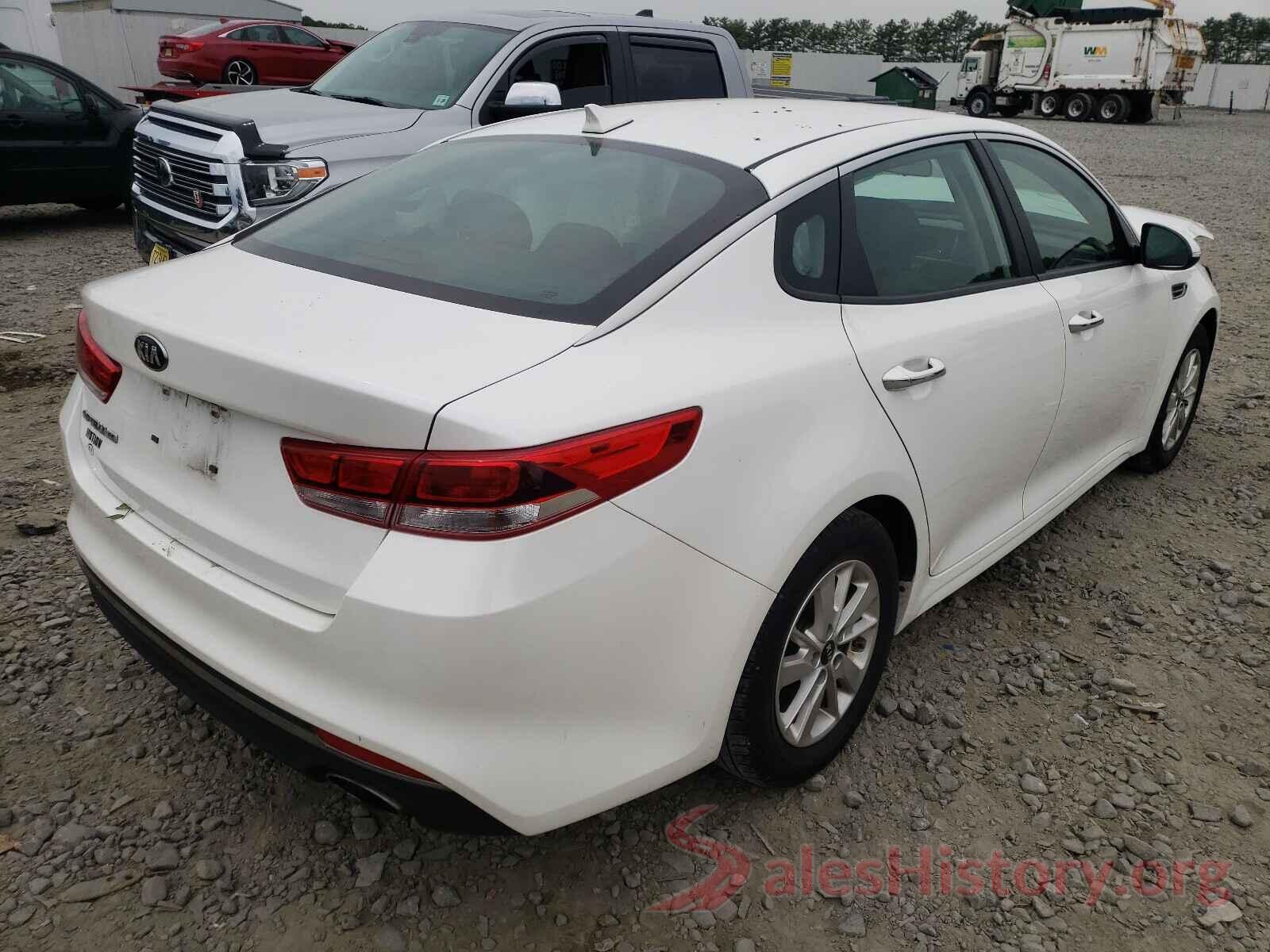 KNAGT4L33G5088779 2016 KIA OPTIMA