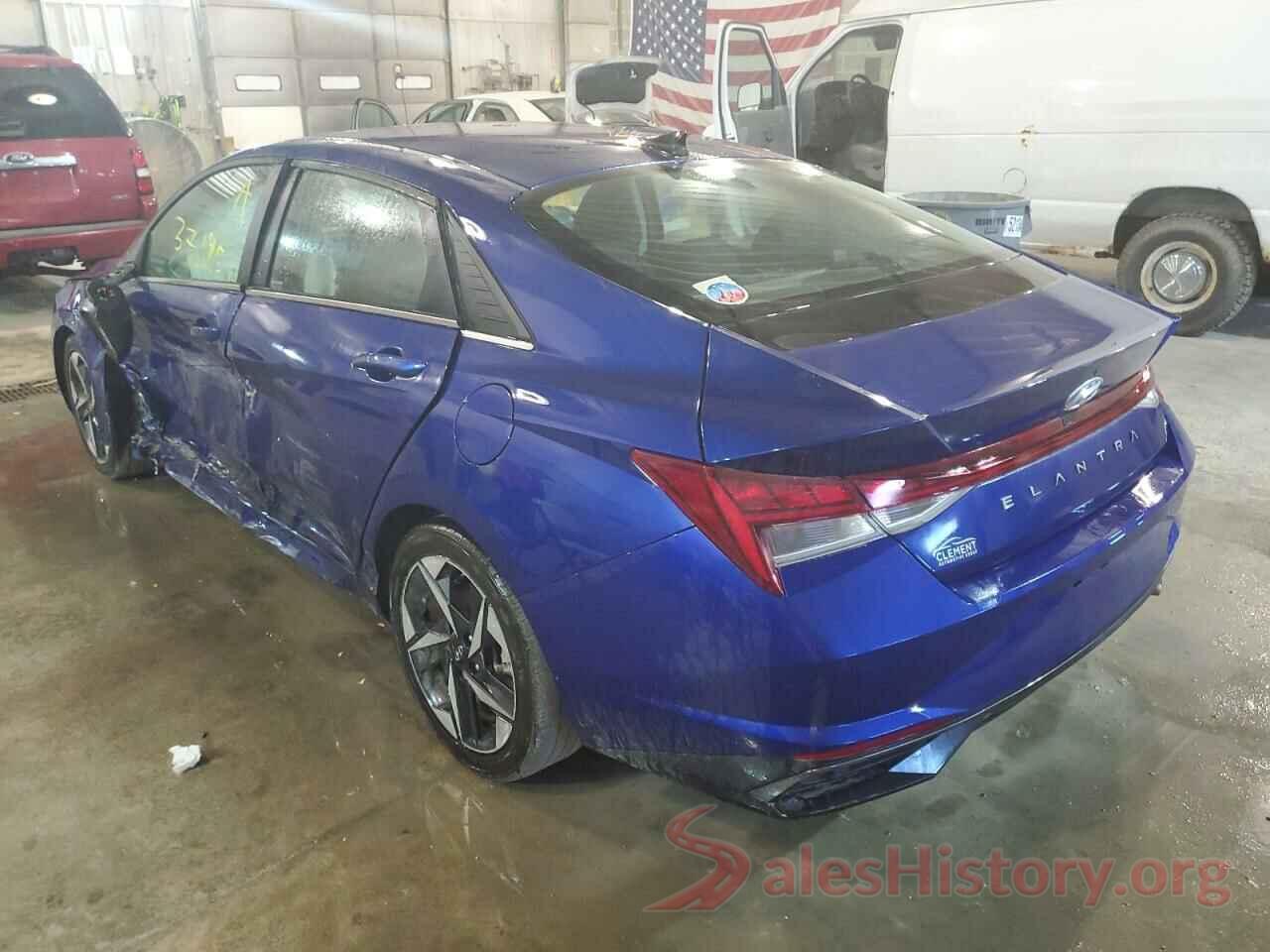 5NPLN4AG3MH016476 2021 HYUNDAI ELANTRA