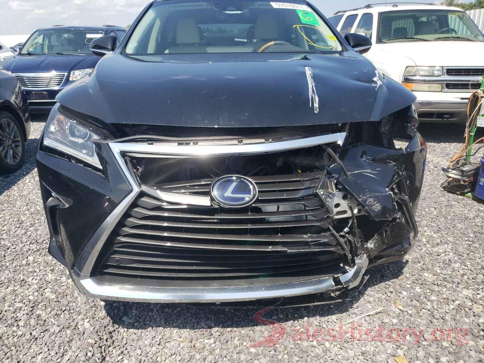 2T2BGMCA9KC037892 2019 LEXUS RX450