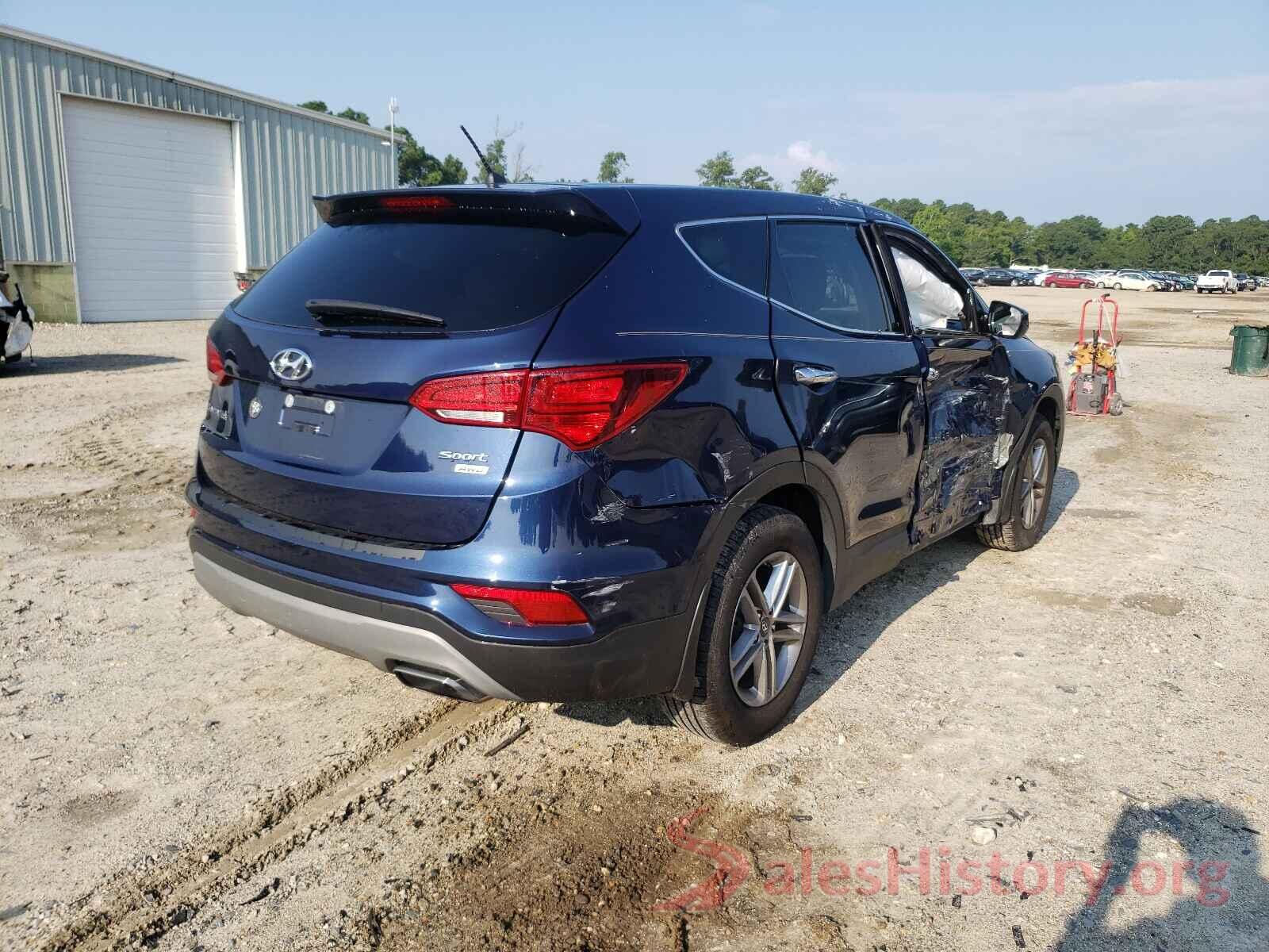 5XYZTDLB8JG550819 2018 HYUNDAI SANTA FE