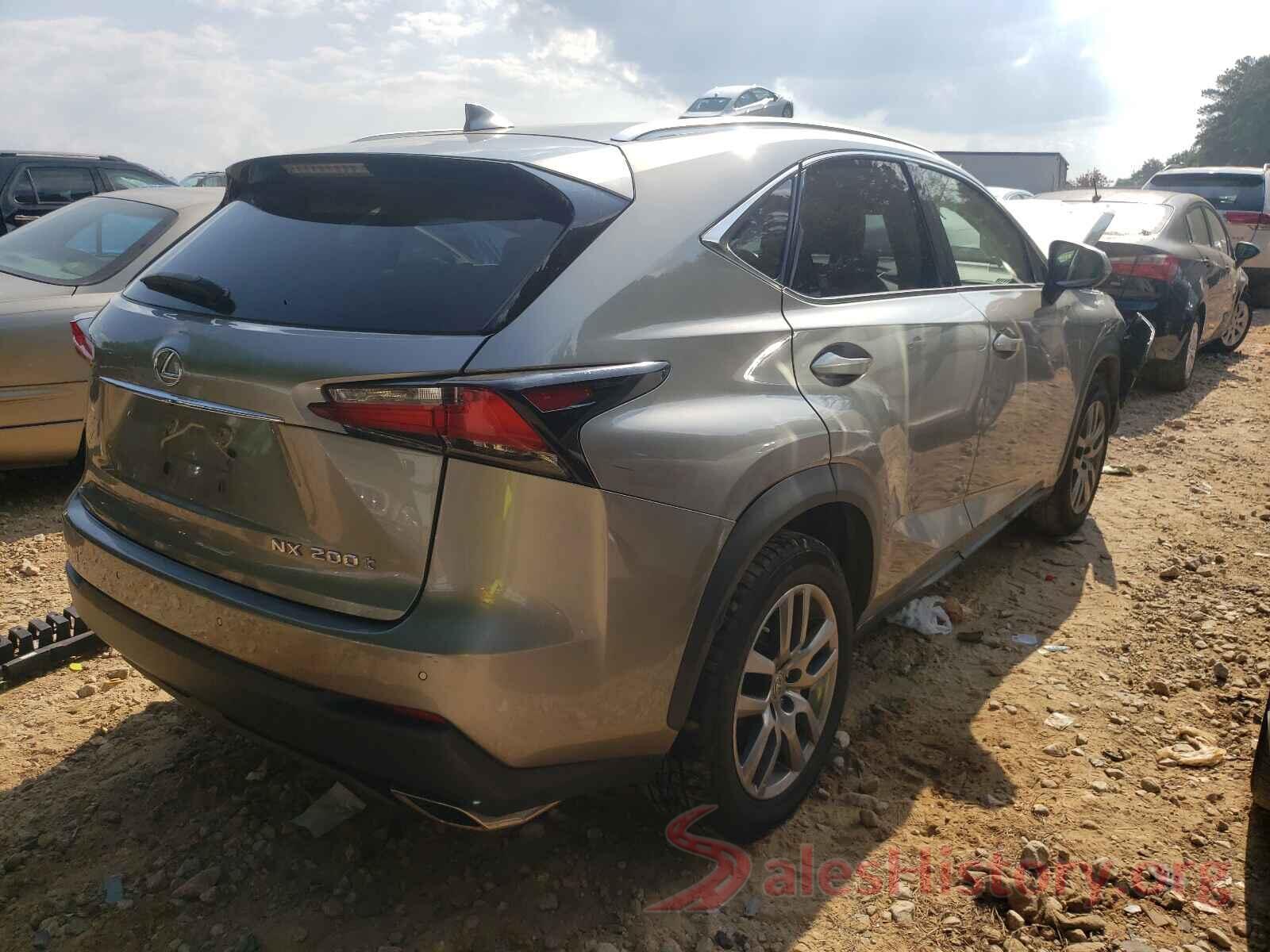 JTJYARBZ4G2040576 2016 LEXUS NX