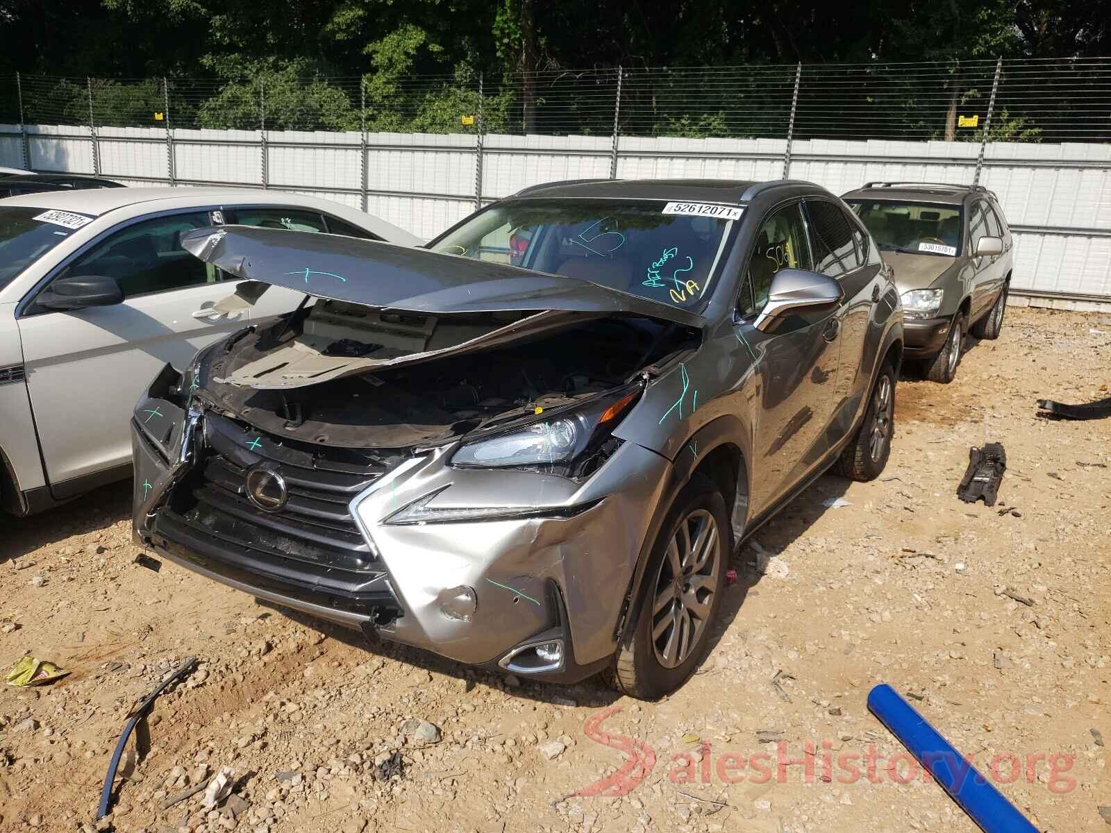 JTJYARBZ4G2040576 2016 LEXUS NX