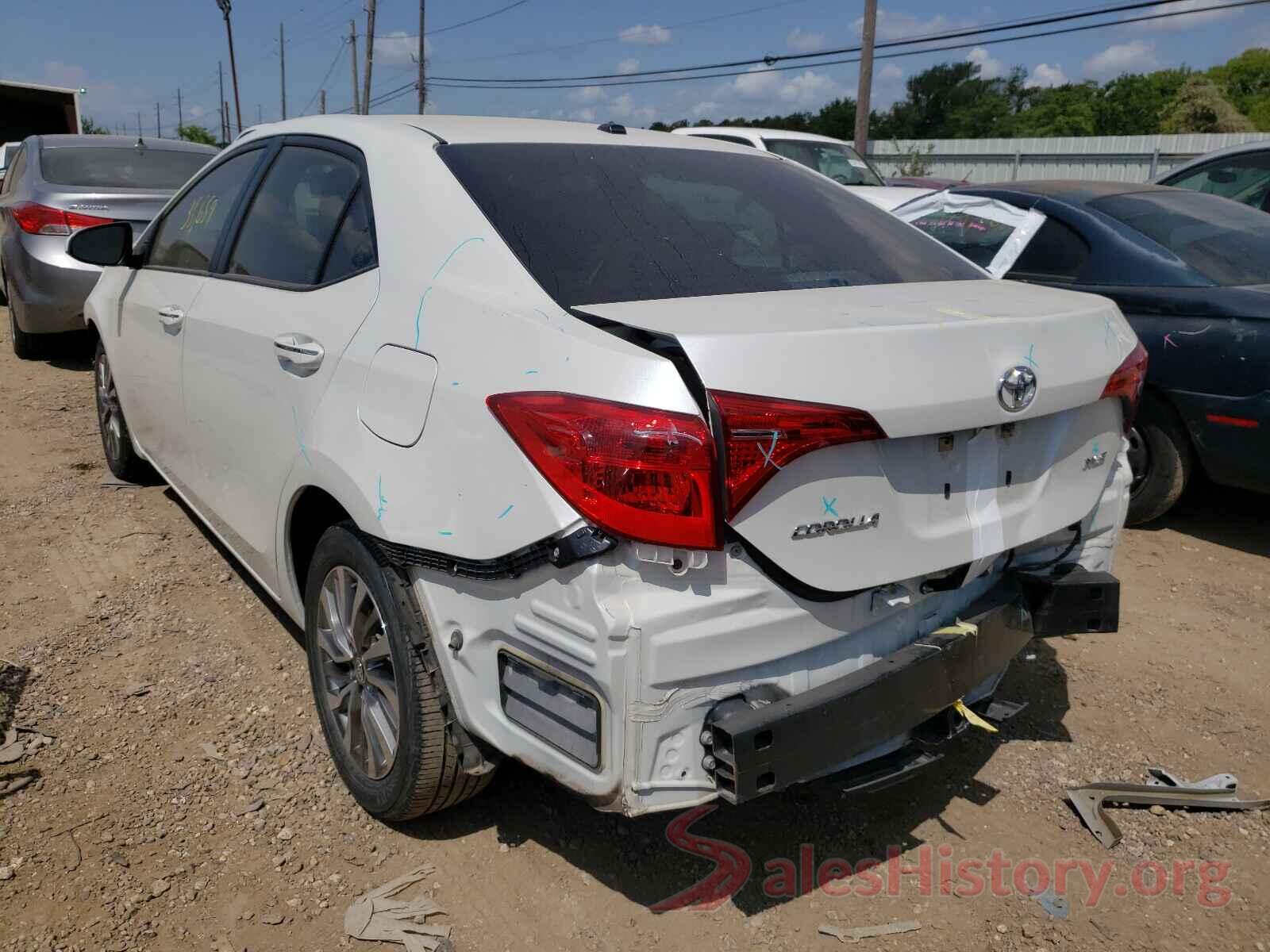 5YFBURHE9HP678877 2017 TOYOTA COROLLA